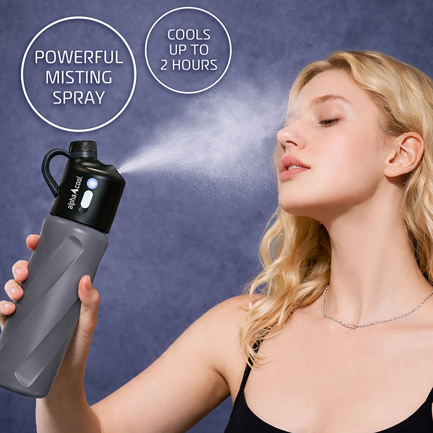 AlphaCool Las Vegas Raiders Personal Misting Water Bottle - view number 5