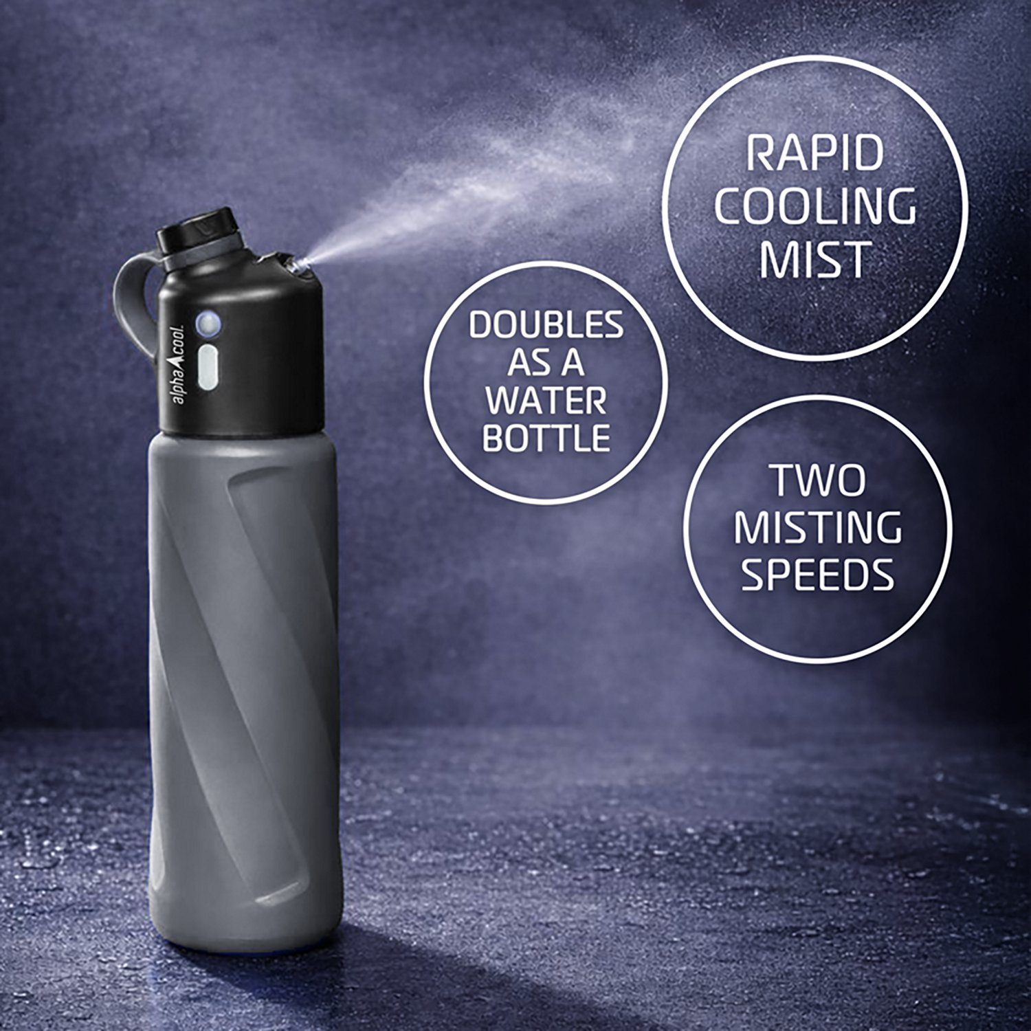 AlphaCool Philadelphia Eagles Personal Misting Water Bottle - view number 3