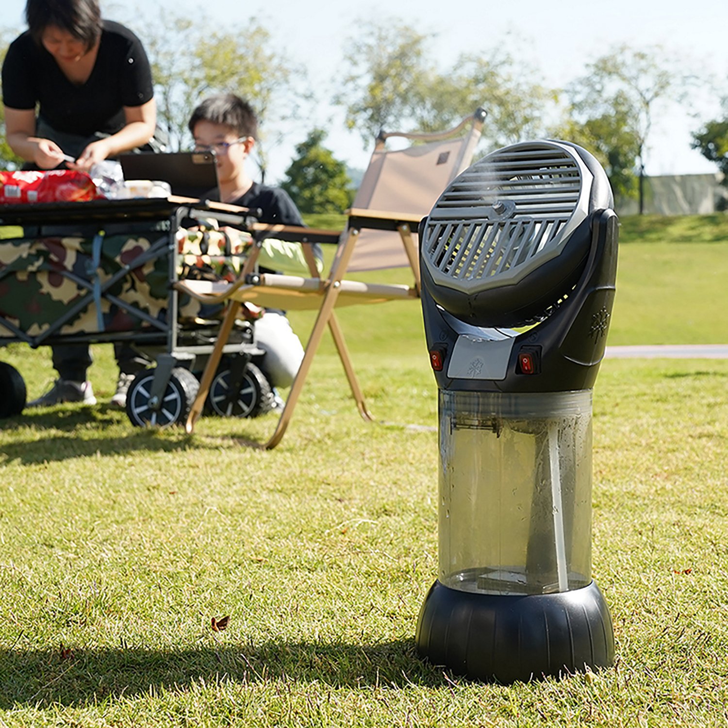 AlphaCool Las Vegas Raiders CoolBurst Misting Fan - view number 2