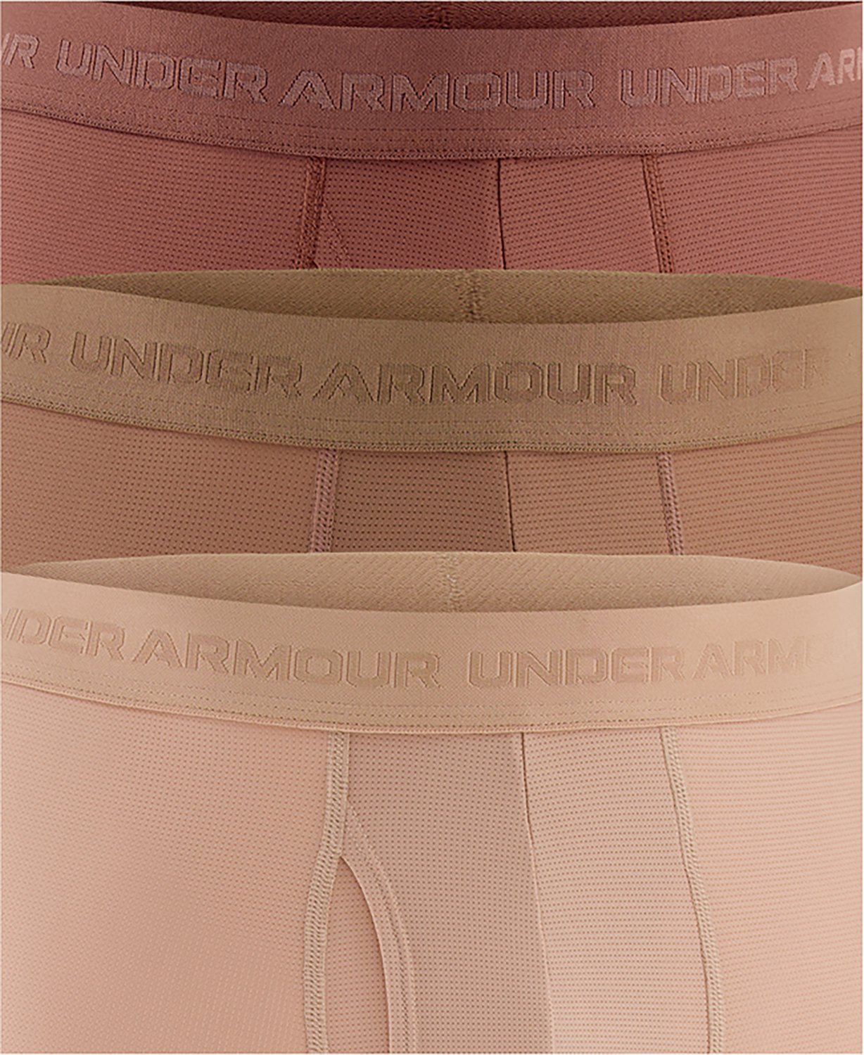 Under Armour Men's Performance Tech Mesh+ Solid Briefs 3-Pack - view number 3