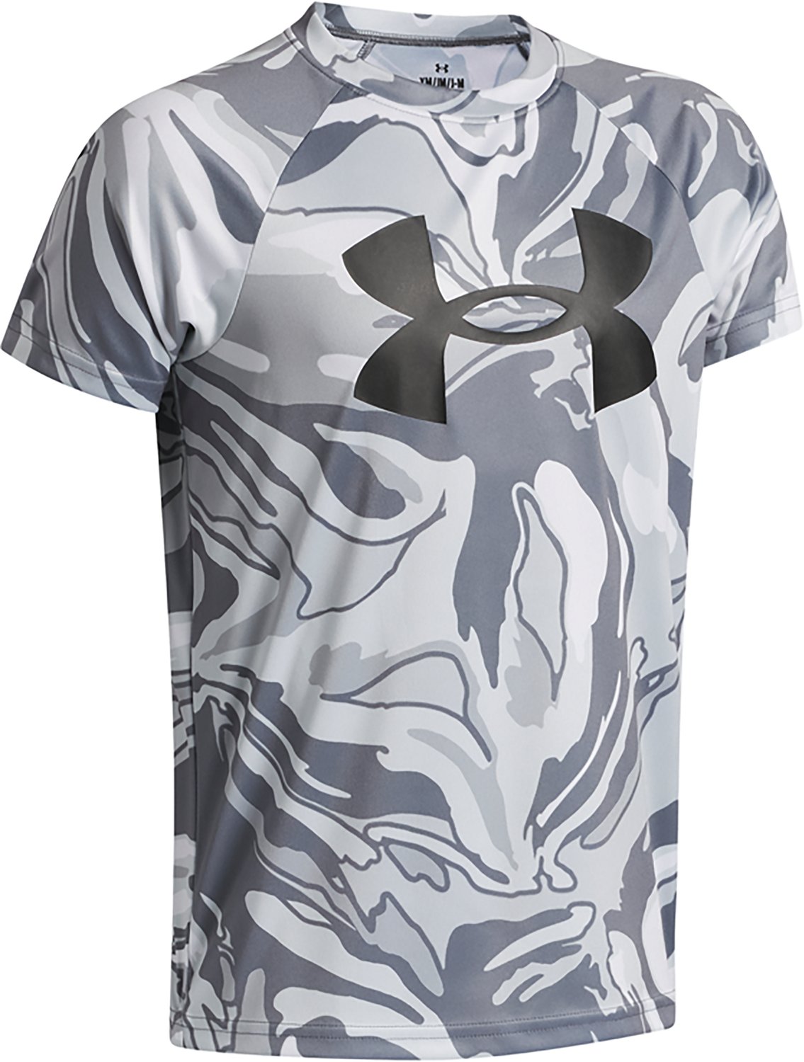Under Armour Boys' UA Tech Printed Short Sleeve T-shirt                                                                          - view number 3