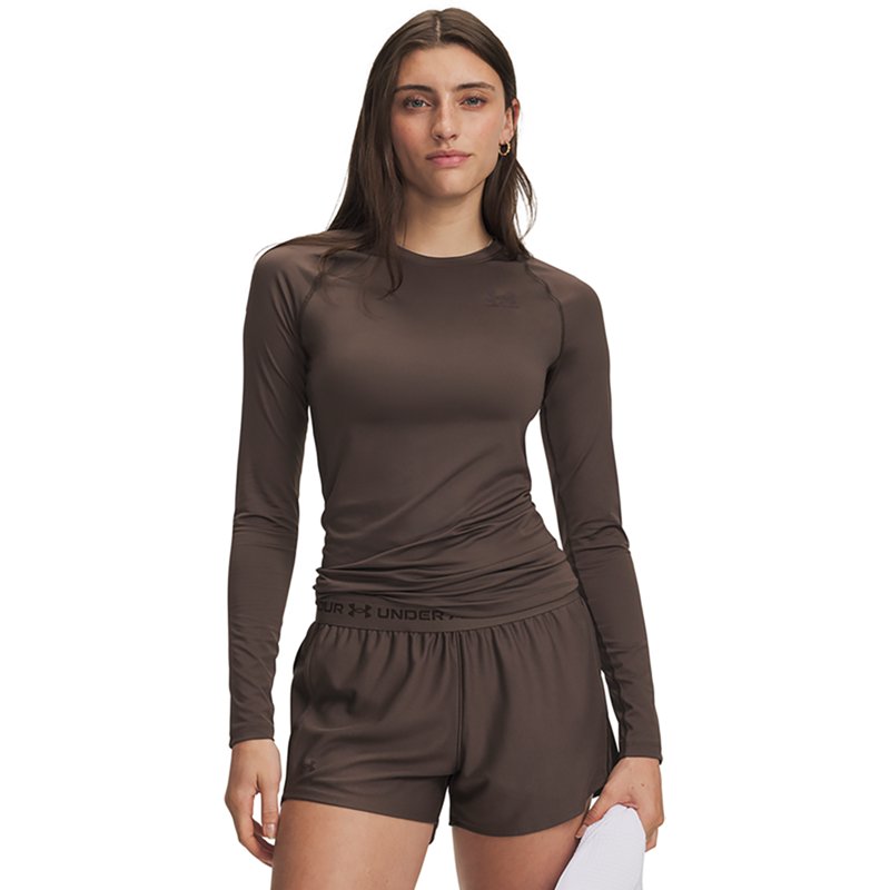Under Armour Women's HeatGear Compression Long Sleeve Top
