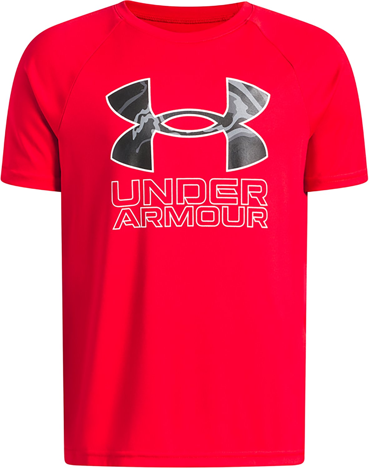 Under Armour Boys' Hybrid Printed Short Sleeve T-shirt