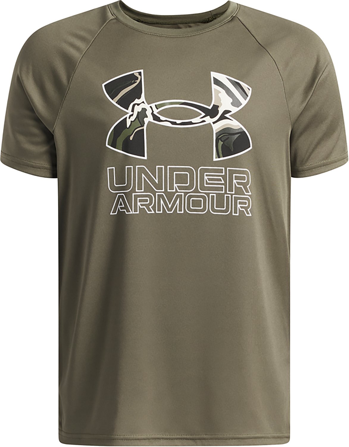 Under Armour Boys' Hybrid Printed Short Sleeve T-shirt