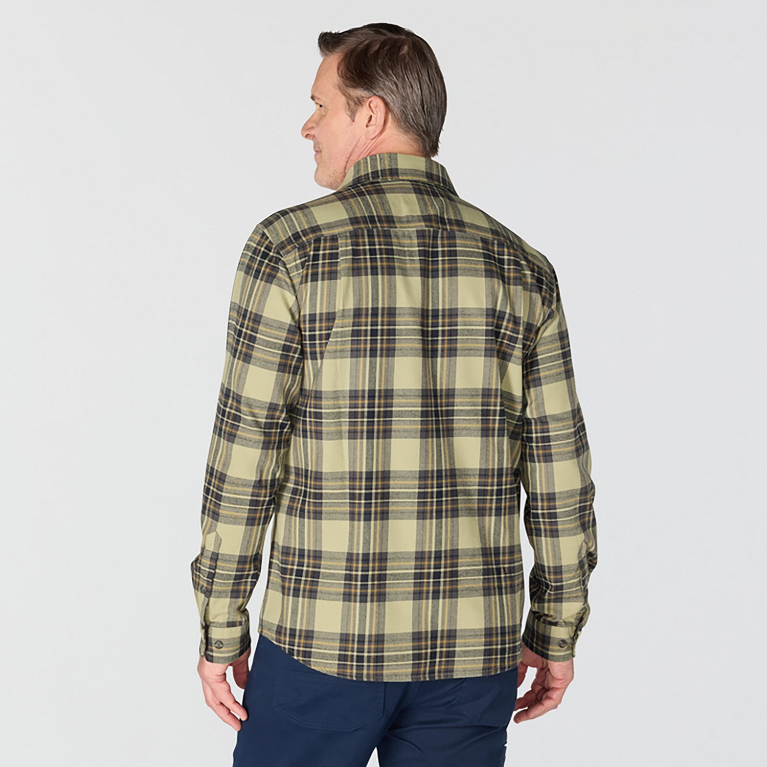 Carhartt Men's Rugged Flex™ Relaxed Fit Midweight Flannel Long-Sleeve Plaid Shirt