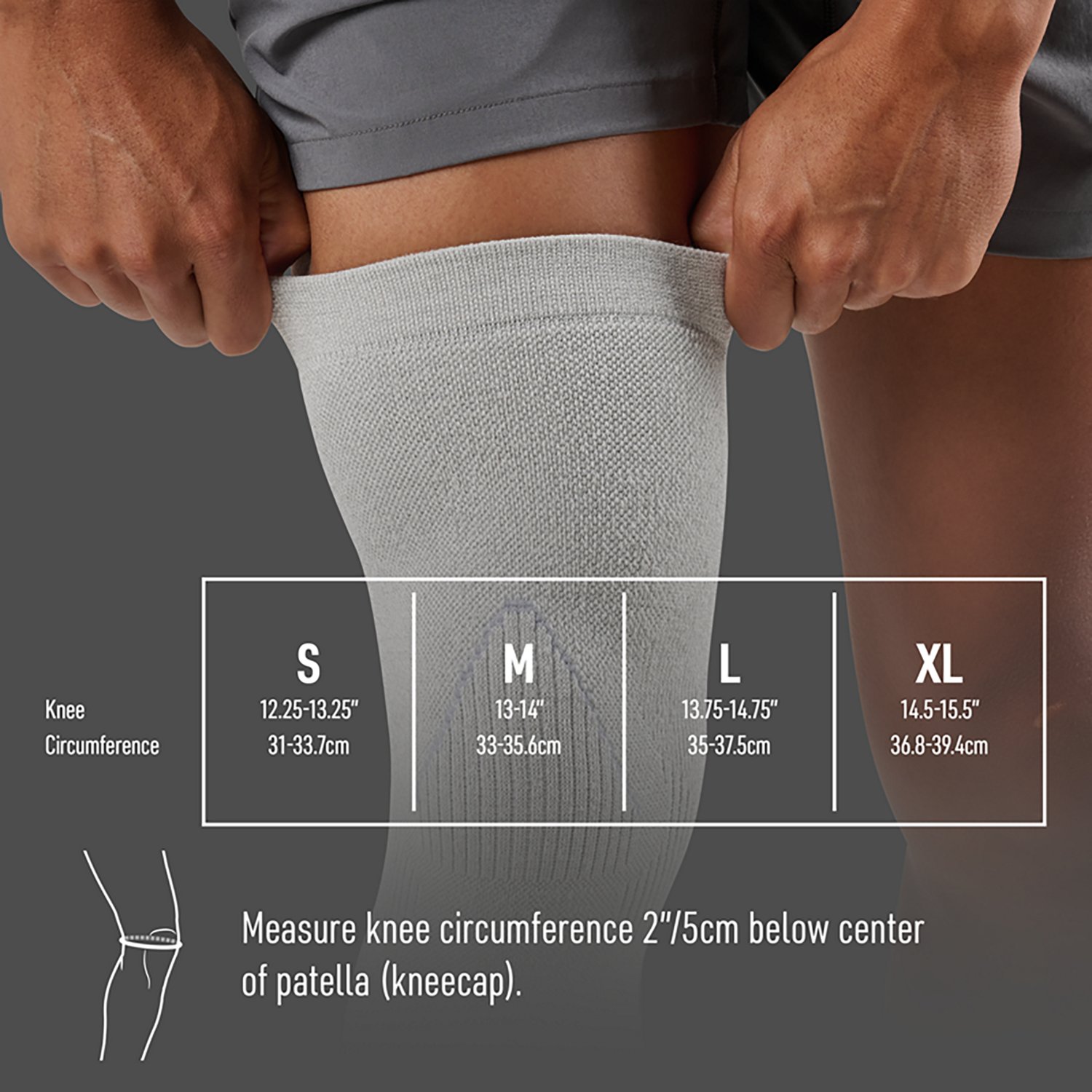 McDavid Adults' Infused Therapy Knit Knee Sleeve With Stays - view number 7
