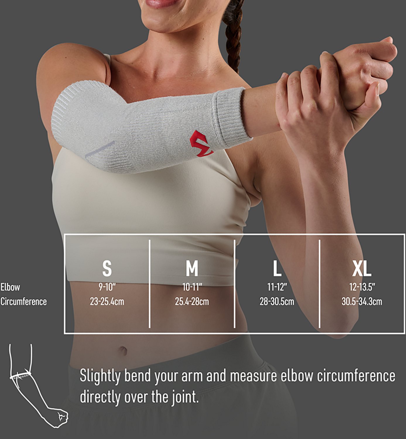 McDavid Adults' Infused Therapy Knit Elbow Sleeve - view number 5
