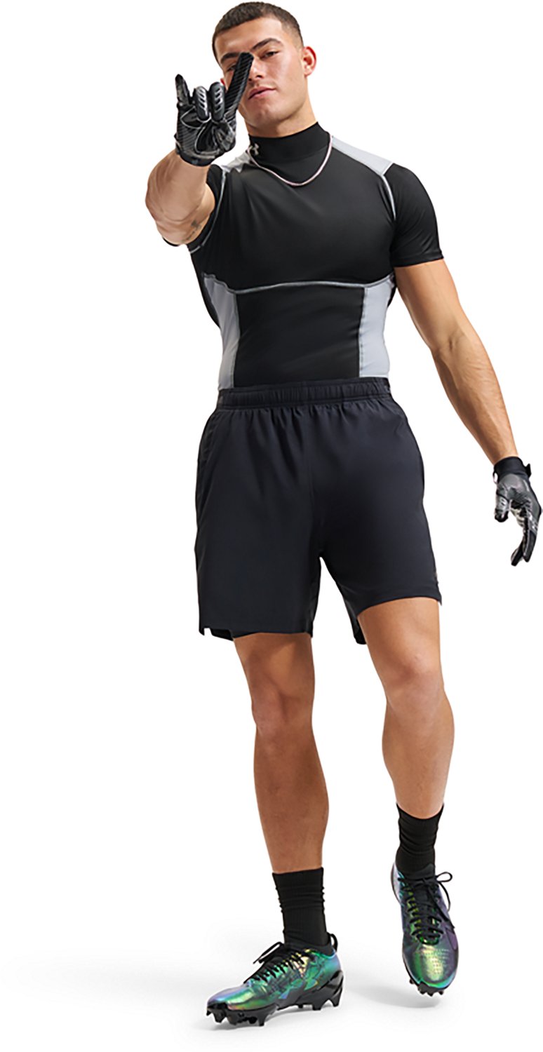 Under Armour Men's HeatGear® Elite Compression Mock Short Sleeve Shirt