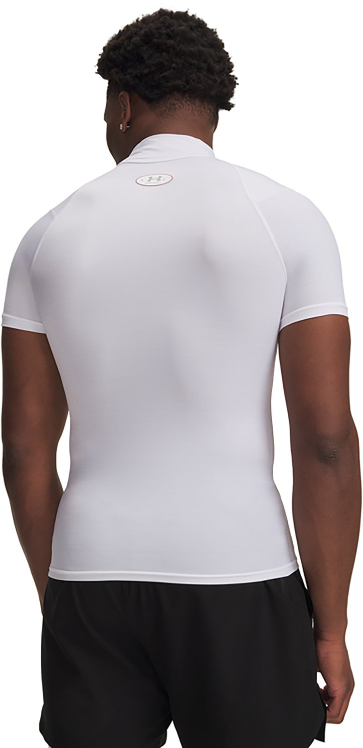 Under Armour Men's HeatGear® Elite Compression Mock Short Sleeve Shirt - view number 2
