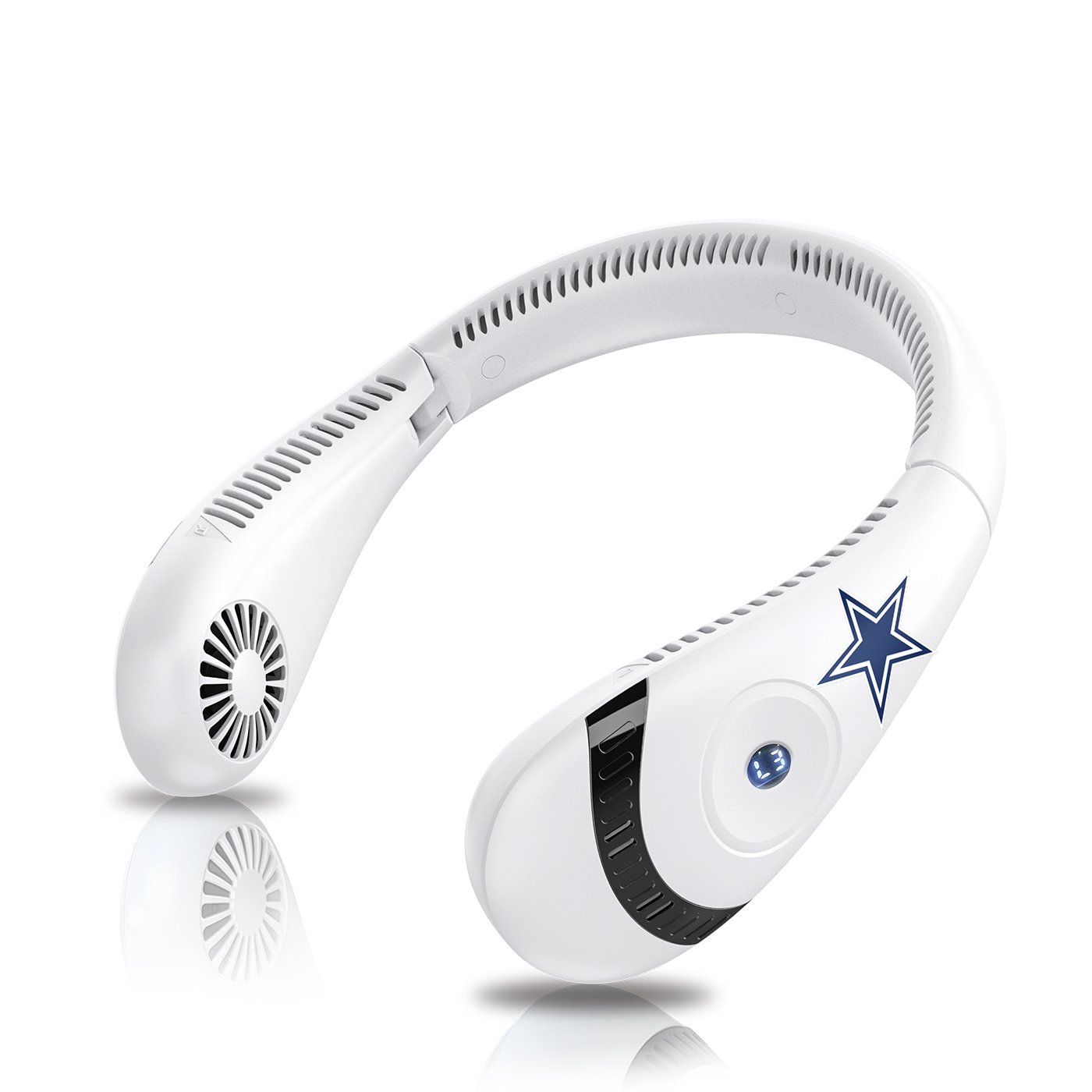AlphaCool Dallas Cowboys Wearable Personal Bladeless Neck Fan - view number 2