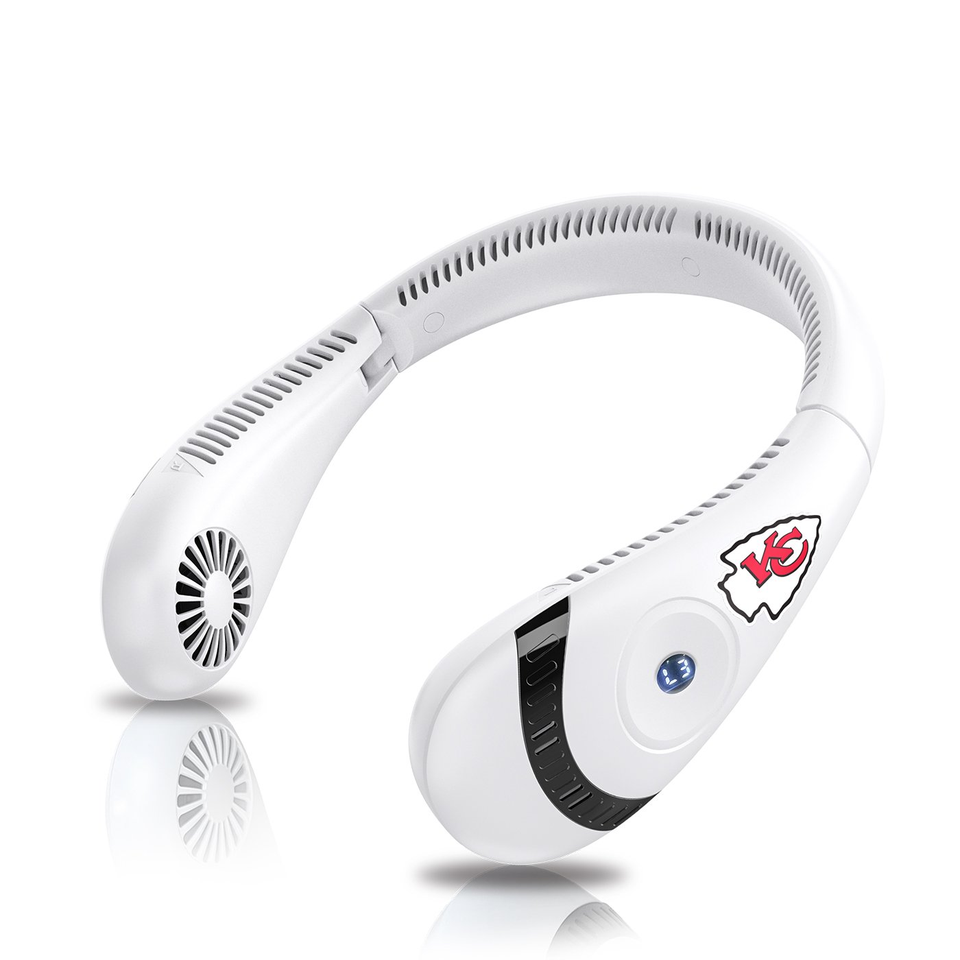 AlphaCool Kansas City Chiefs Wearable Personal Bladeless Neck Fan