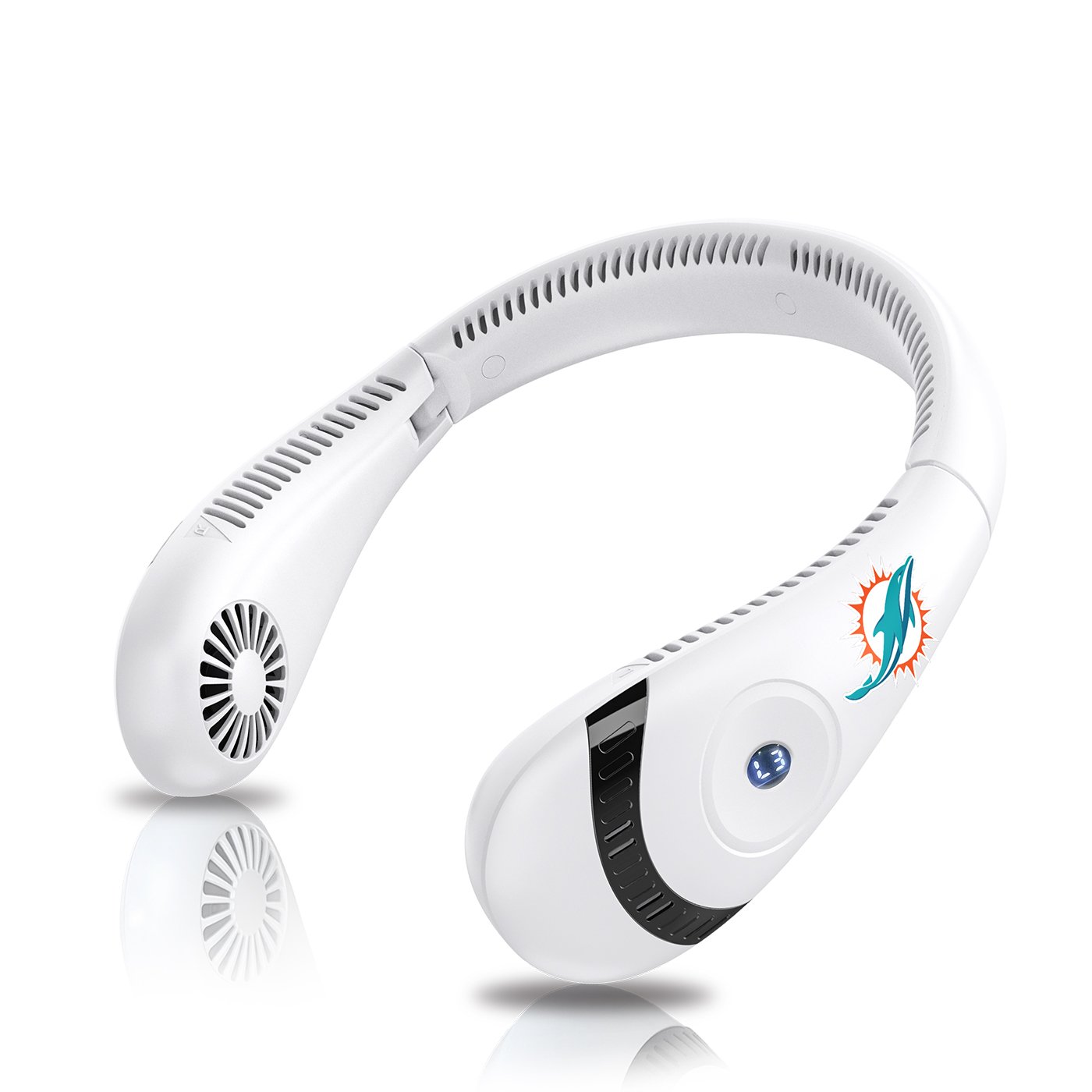 AlphaCool Miami Dolphins Wearable Personal Bladeless Neck Fan - view number 2