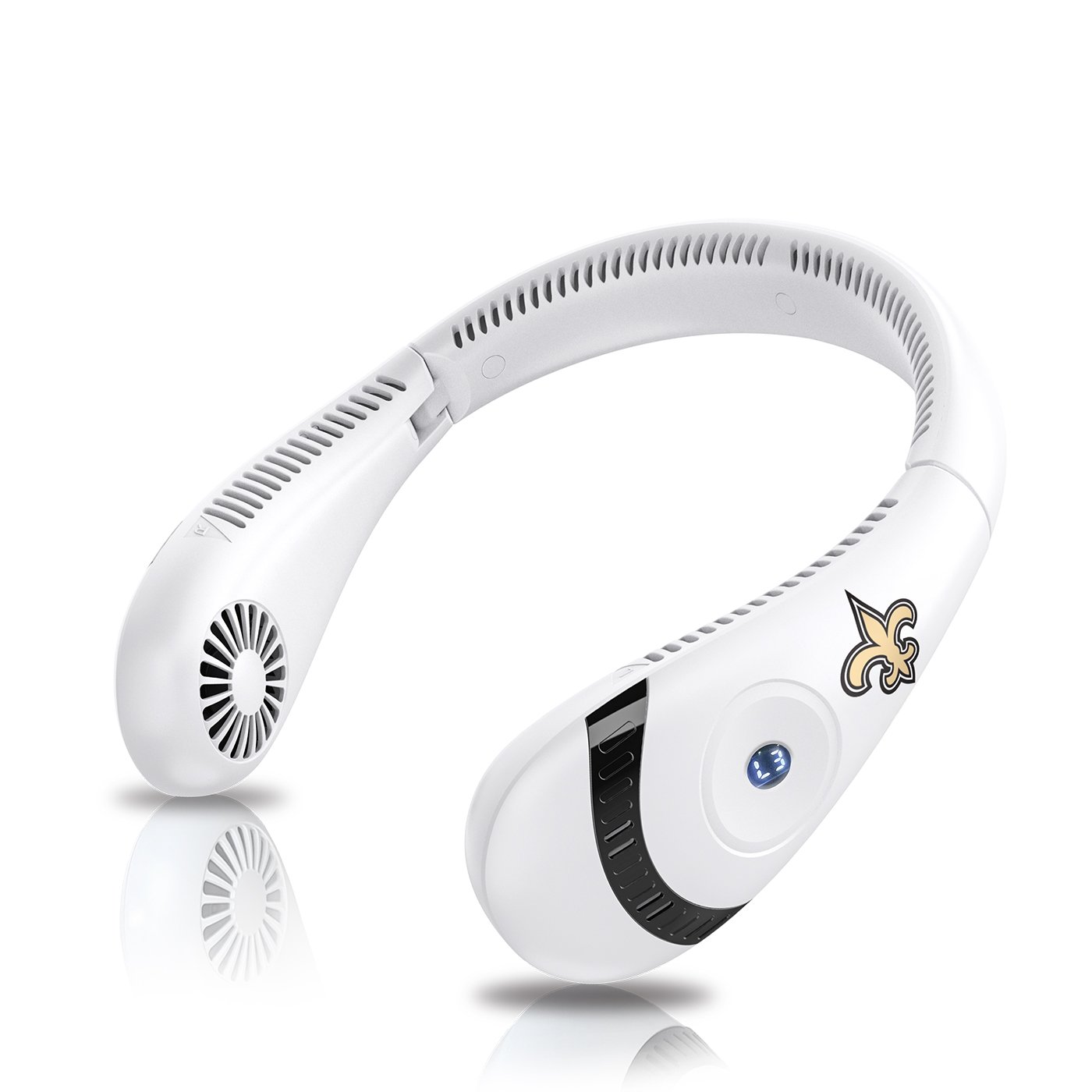 AlphaCool New Orleans Saints Wearable Personal Bladeless Neck Fan