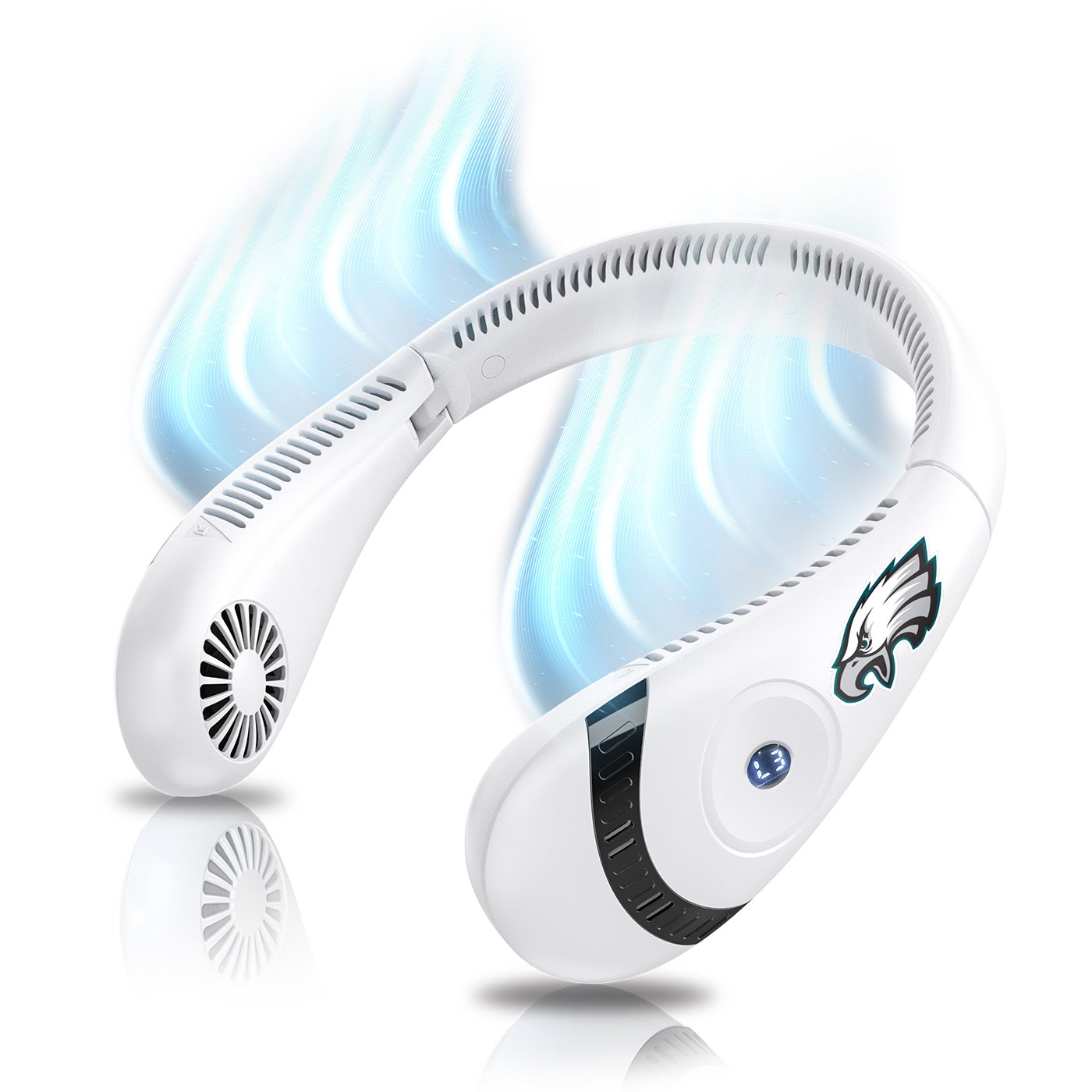AlphaCool Philadelphia Eagles Wearable Personal Bladeless Neck Fan