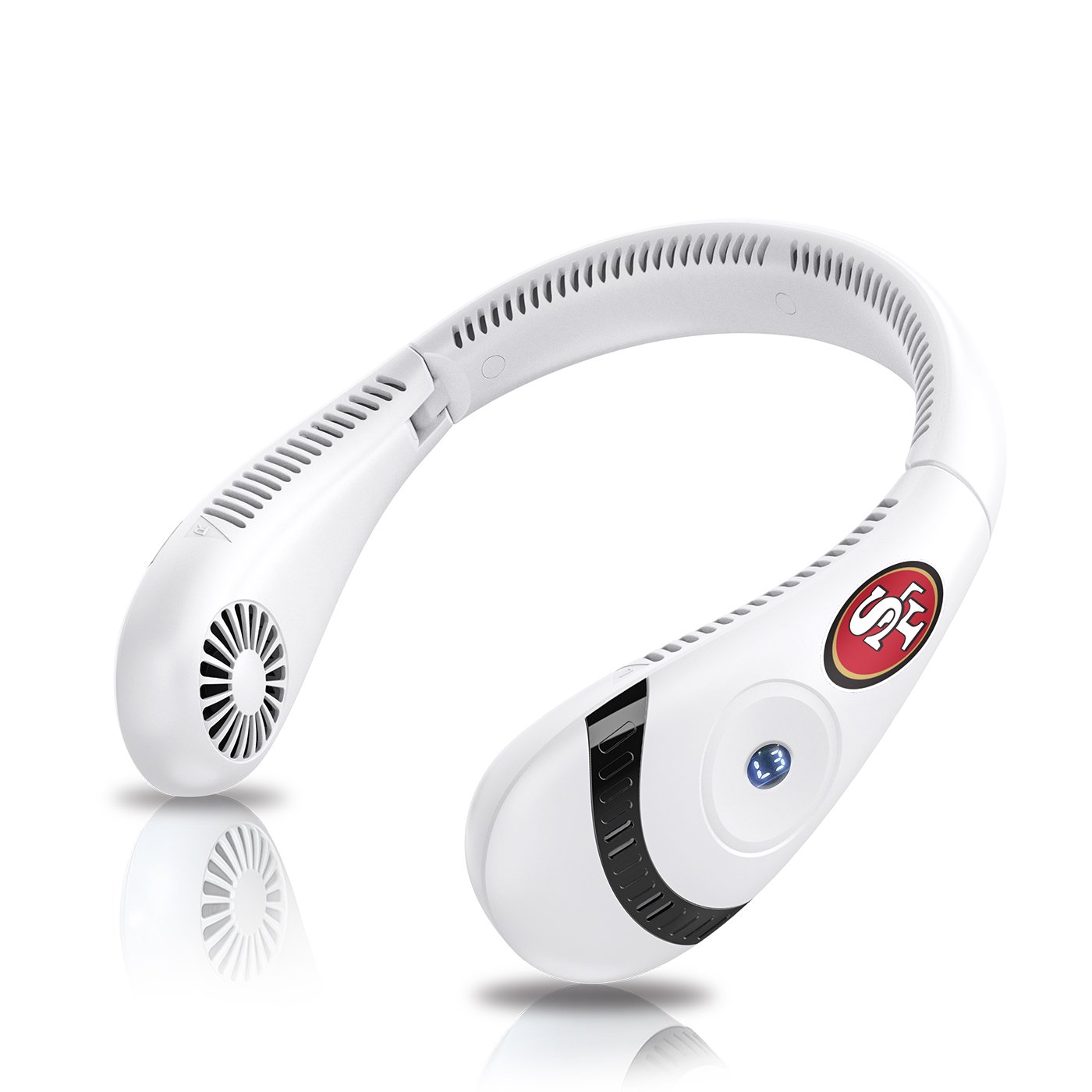 AlphaCool San Francisco 49ers Wearable Personal Bladeless Neck Fan - view number 2