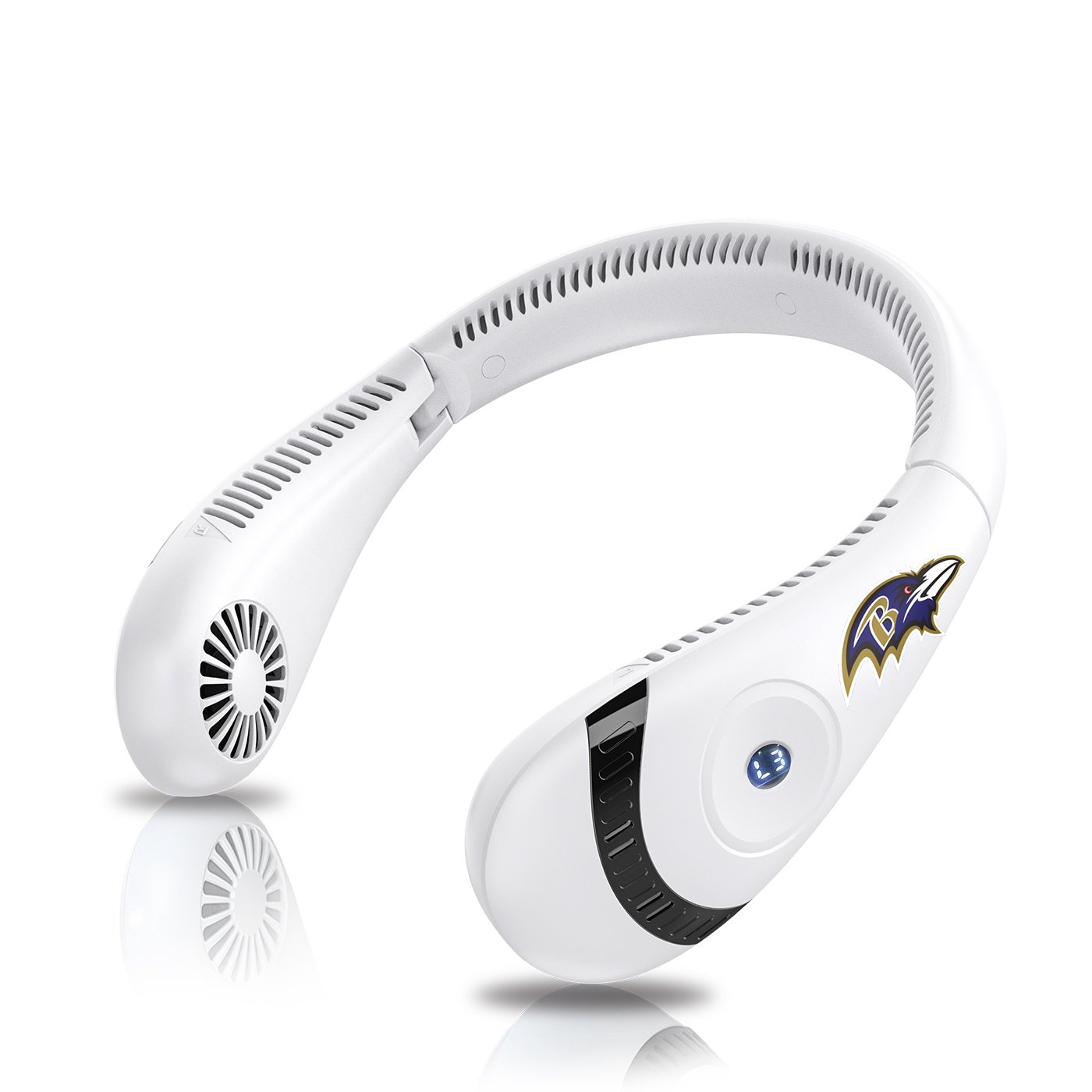 AlphaCool Baltimore Ravens Wearable Personal Bladeless Neck Fan