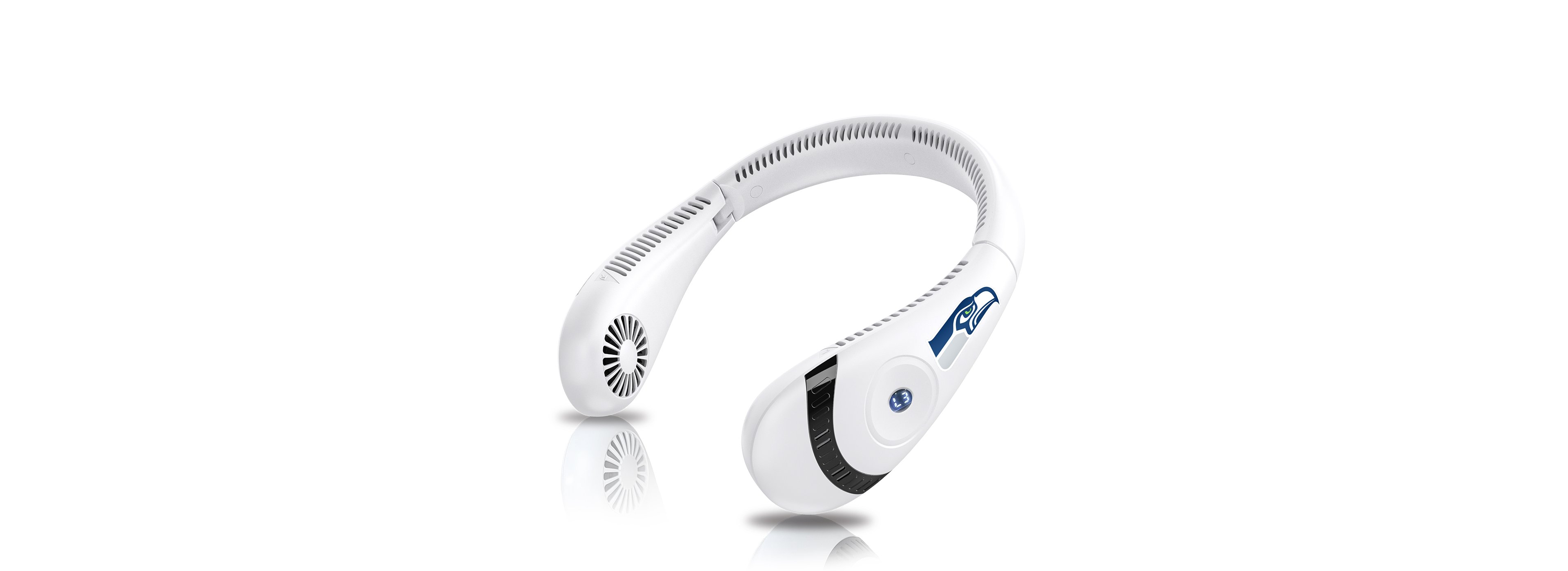 AlphaCool Seattle Seahawks Wearable Personal Bladeless Neck Fan