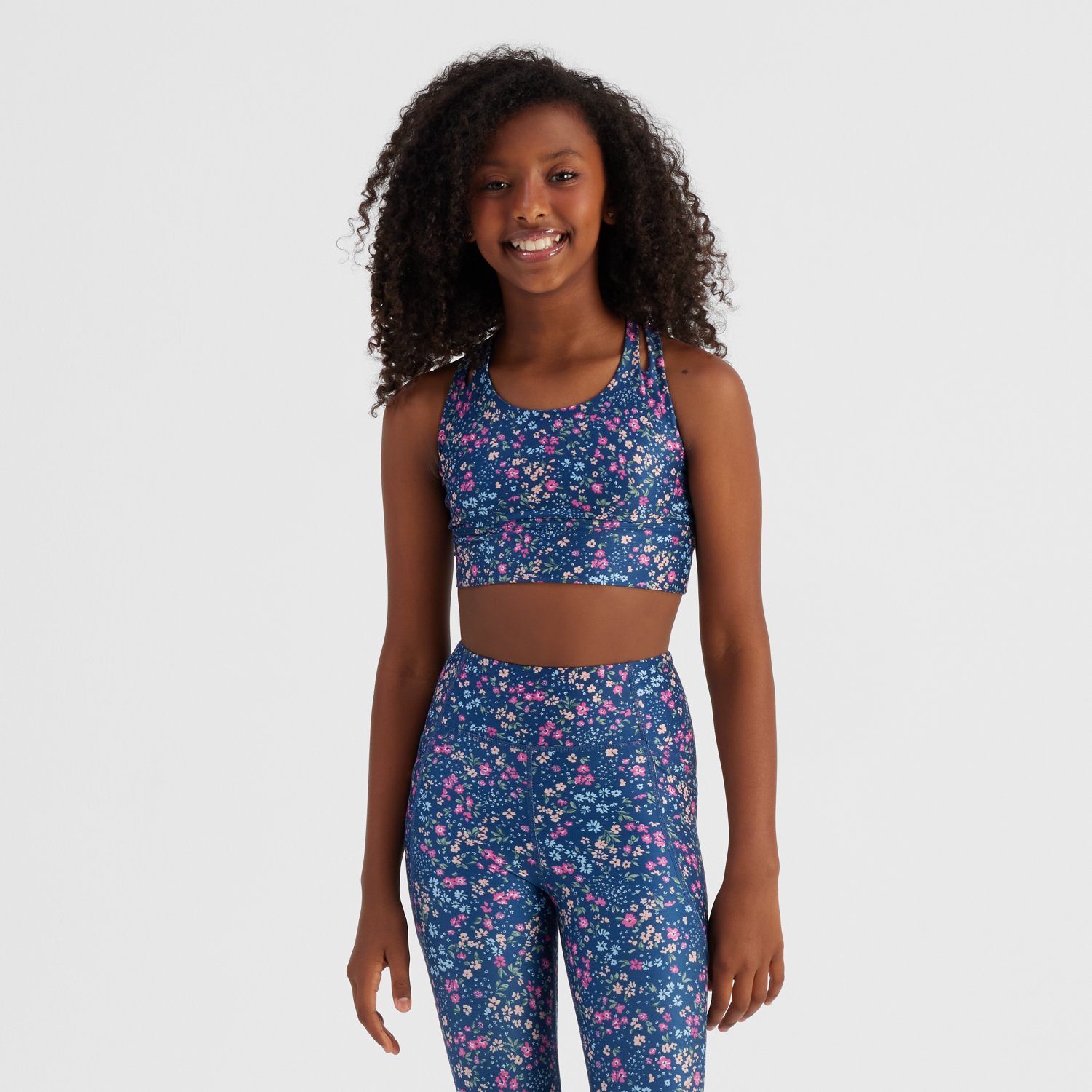 Freely Girl's James Luxe Peony Sport Bra