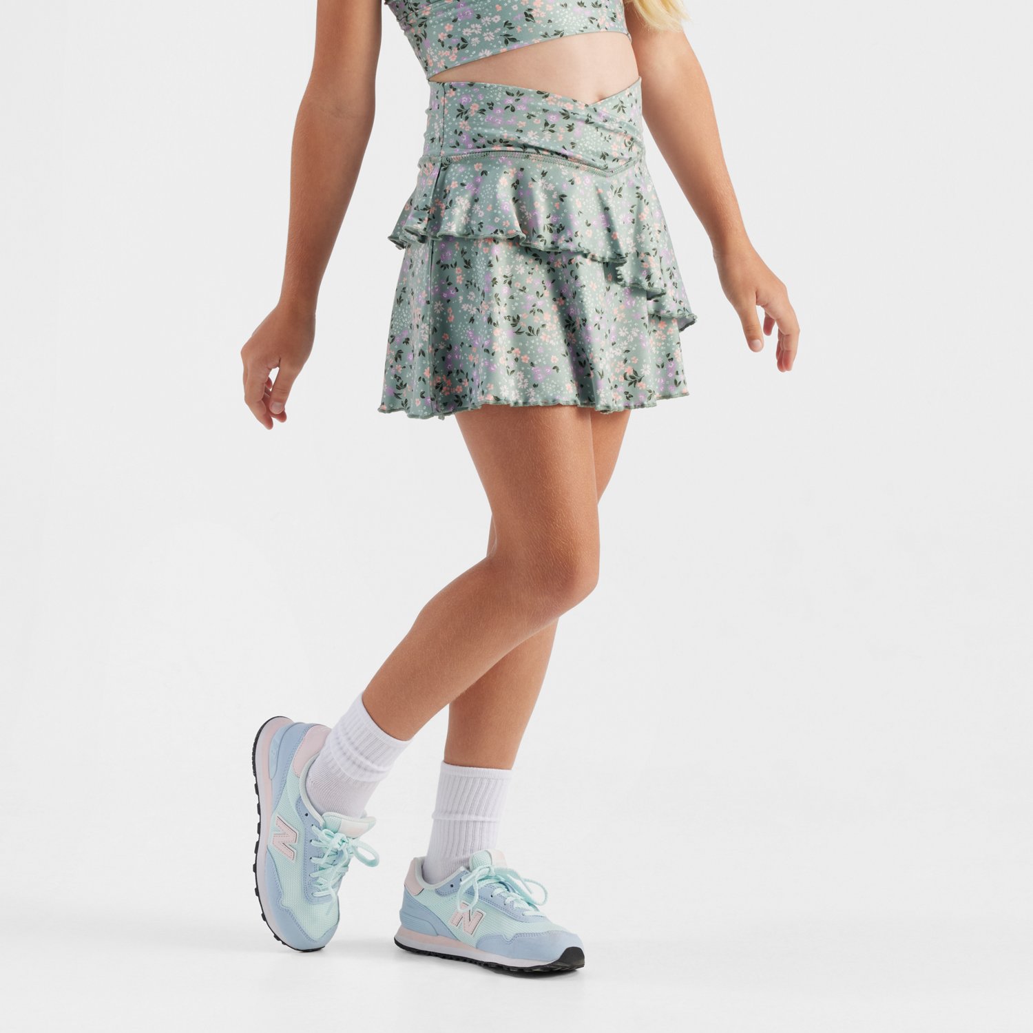 Freely Girls' Sarah Lily Pad Ditsy Mix Skort