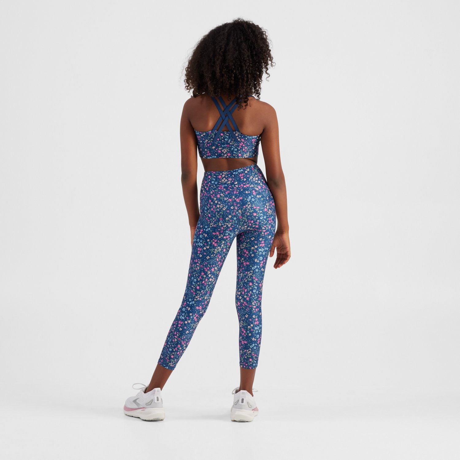 Freely Girl's James Luxe Peony Sport Bra - view number 3