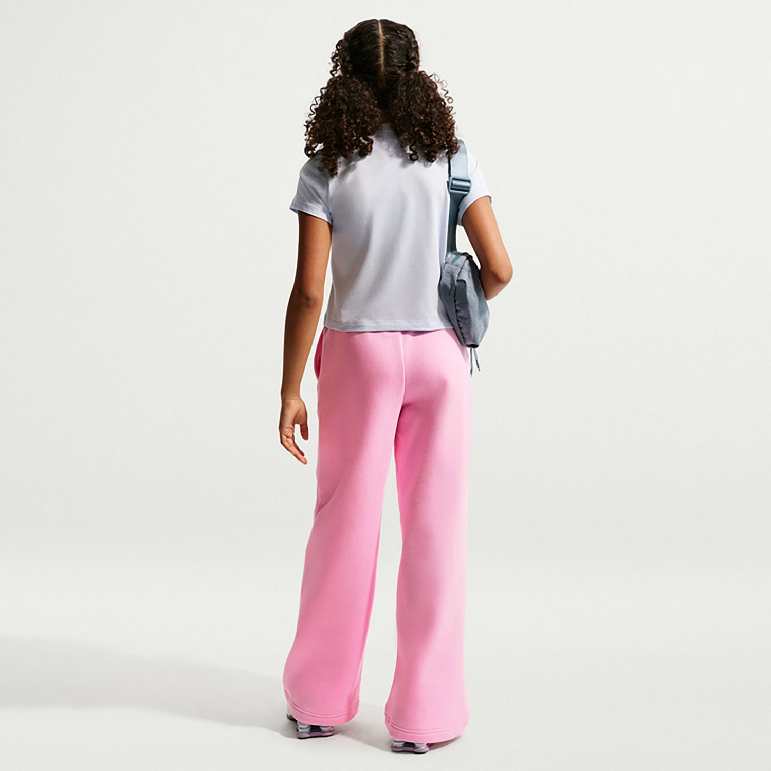 Nike Girls' Sportswear Studio Fleece Loungewear Pants - view number 7