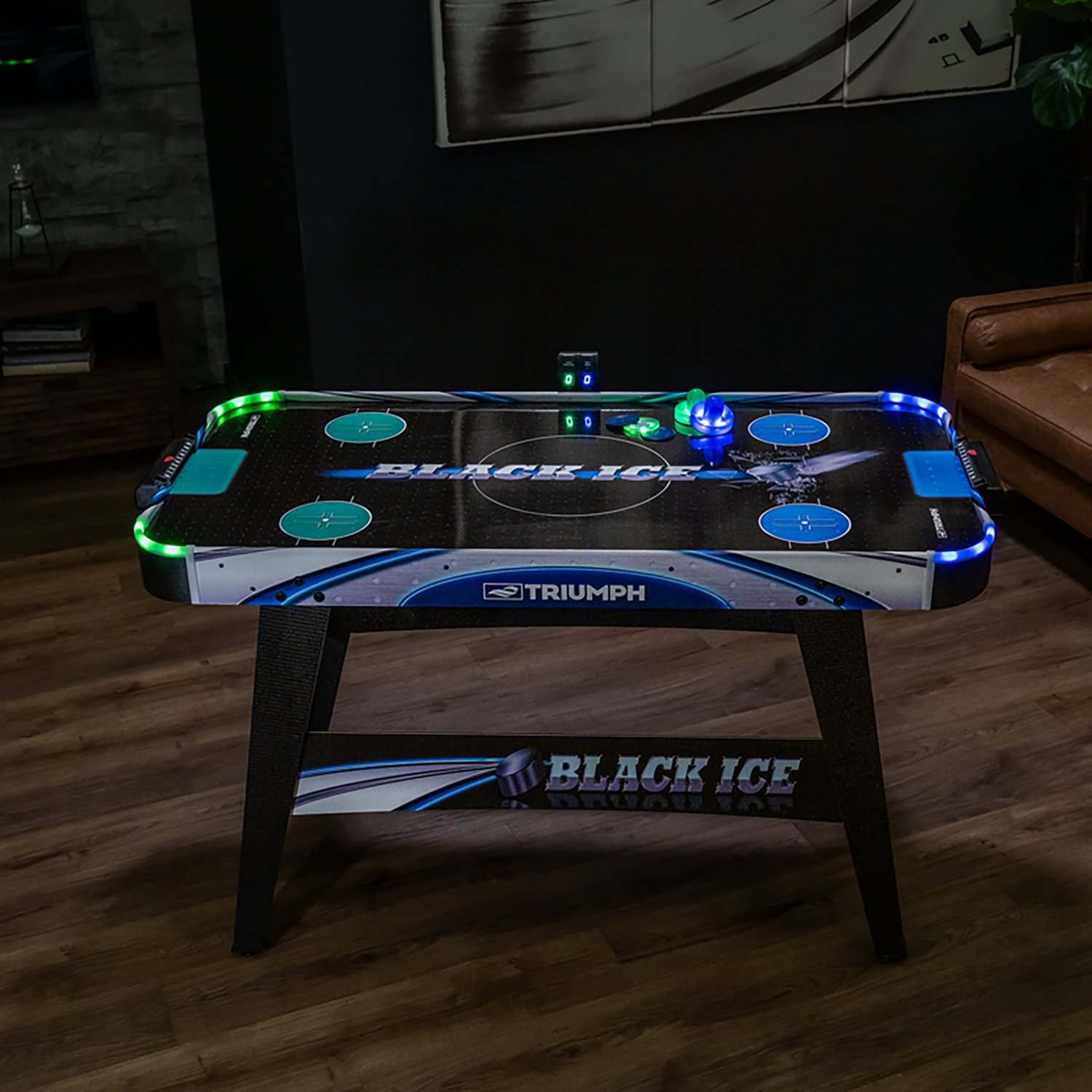 Triumph 4.5' Black Ice Air Hockey Table - view number 3