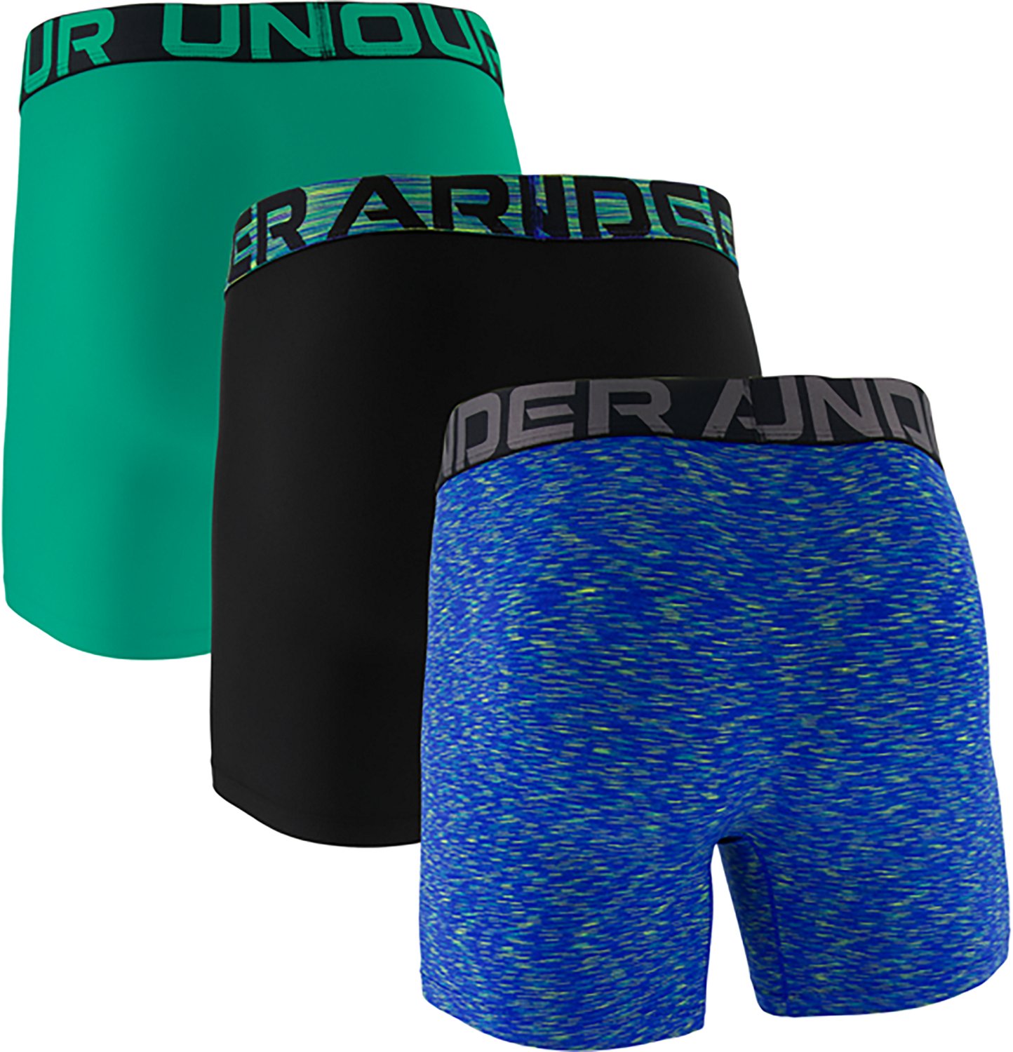 Under Armour Men's Graphic Performance Tech Boxer Briefs 6 3-Pack