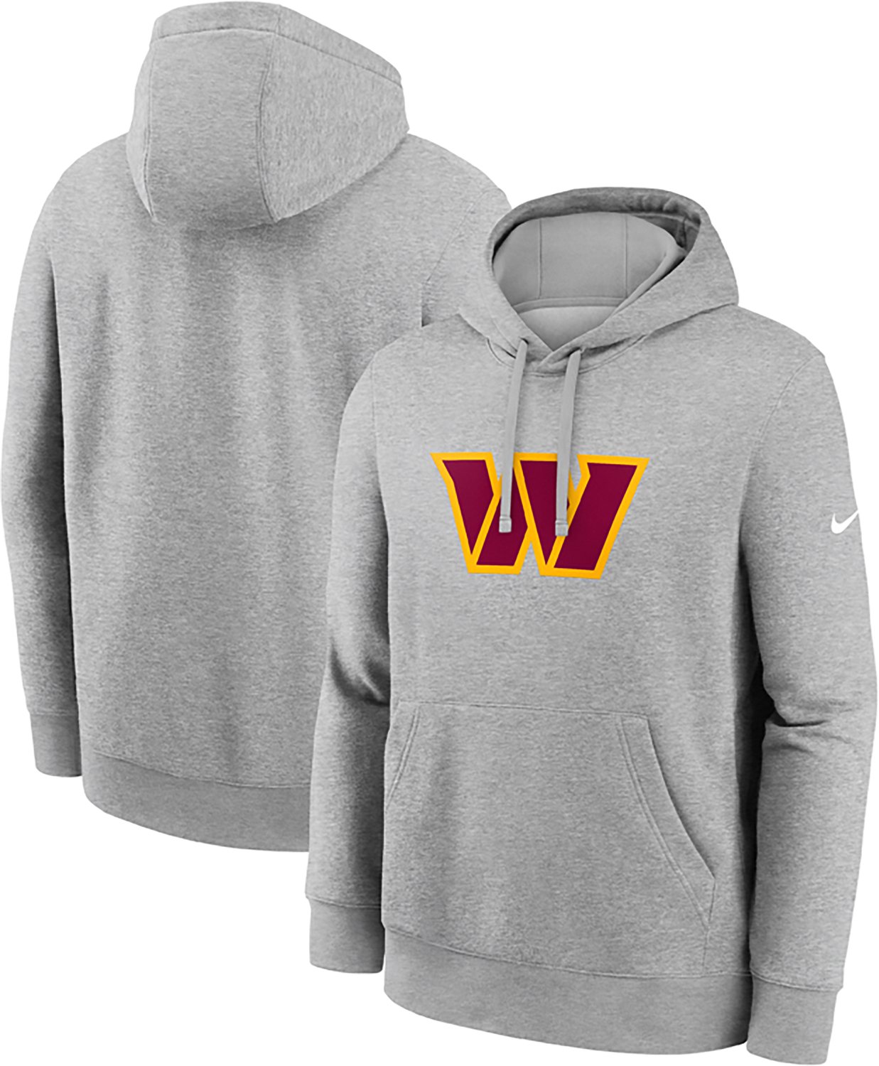 Nike Men's Washington Commanders Team Ombre Club Hoodie - view number 2