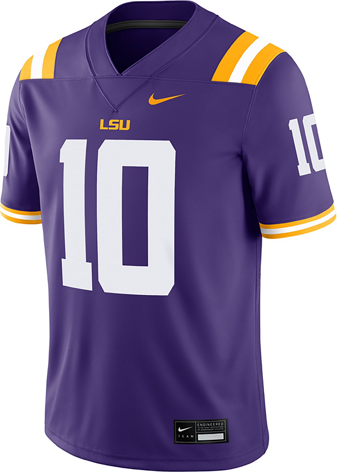 Nike Men's Louisiana State University Sam Leavitt Home Football Jersey - view number 2