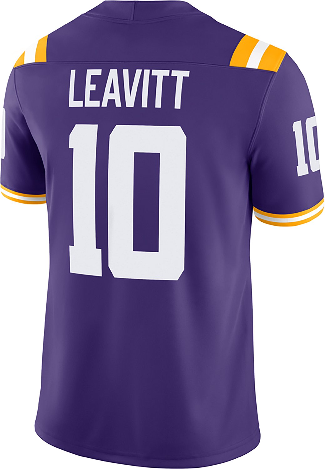 Nike Men's Louisiana State University Sam Leavitt Home Football Jersey - view number 3