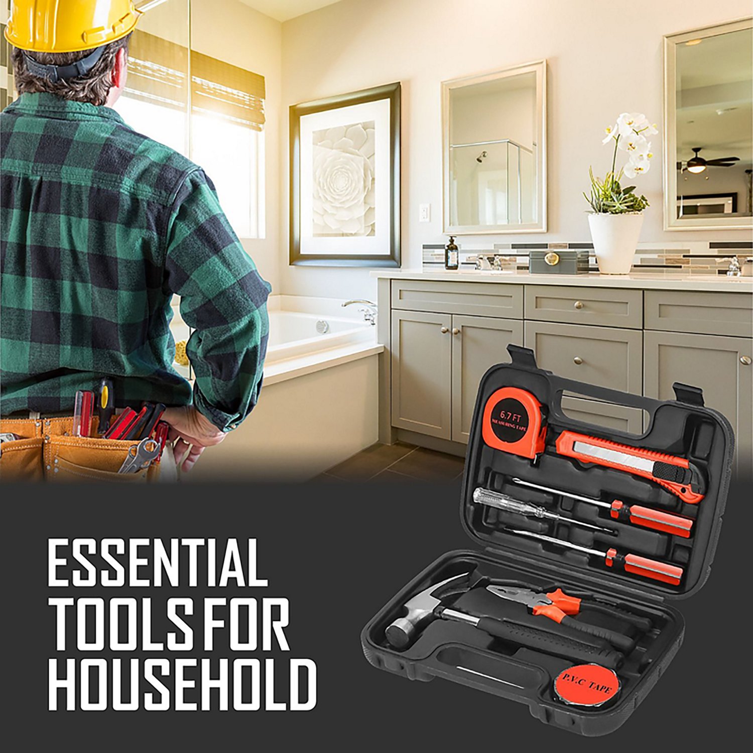 Handy Solutions 9-Piece Household Tool Set - view number 3