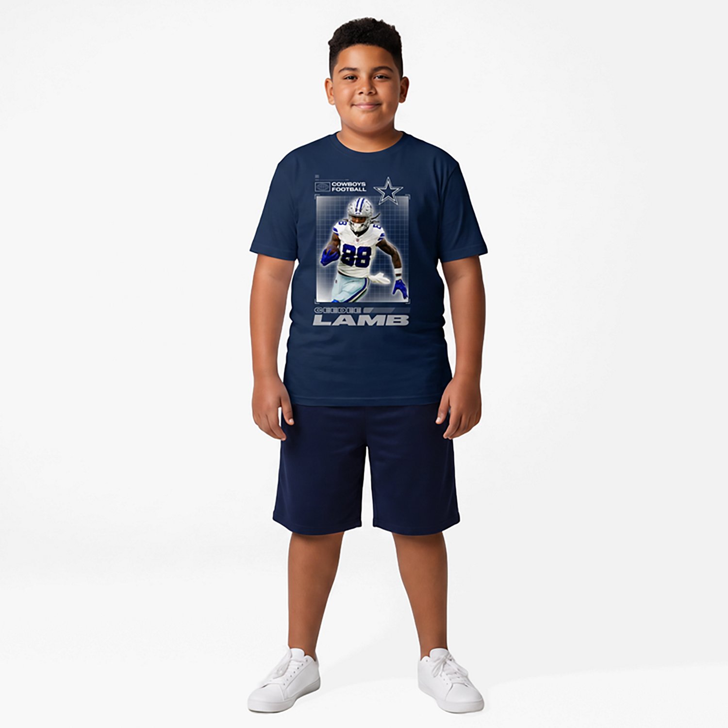 Outerstuff Boys' Cowboys CeeDee Lamb #88 Heroic T-shirt