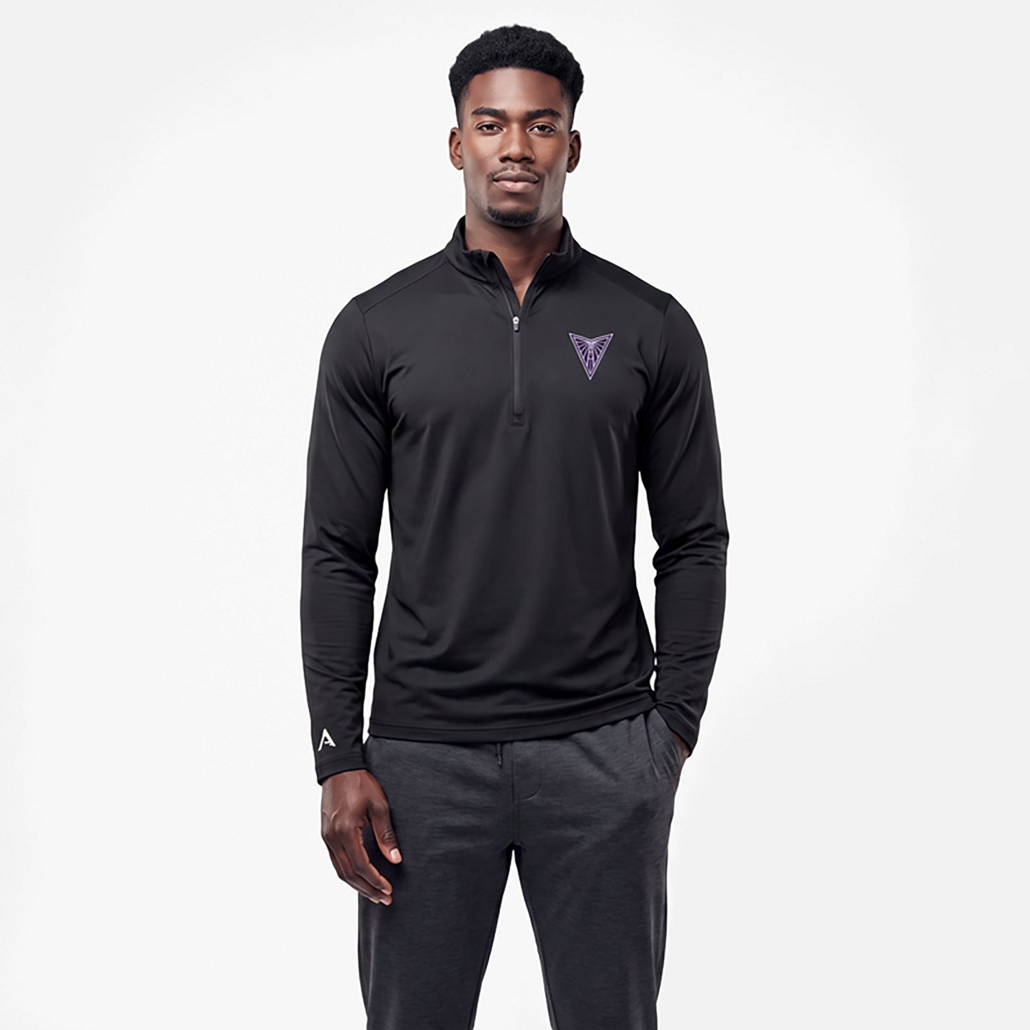 Antigua Golden State Valkyries Tribute Quarter-Zip Top