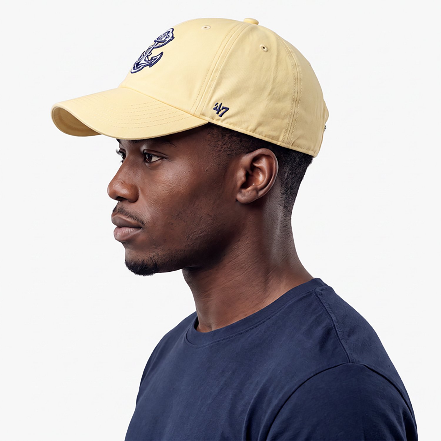 '47 Light Navy Midshipmen Clean Up Adjustable Hat - view number 2