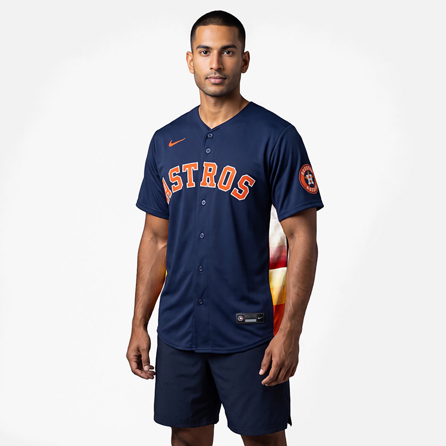 Nike Men's Astros Correa ALT 2 Limited Player N&N Jersey - view number 2