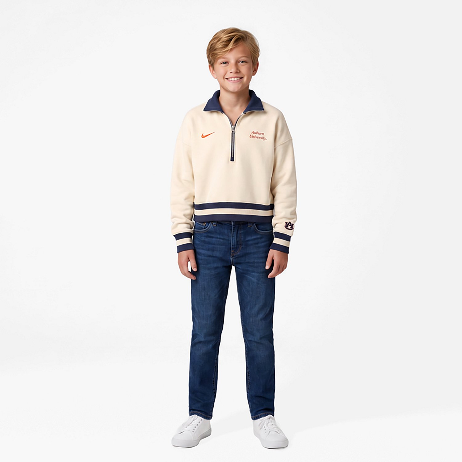 Nike Auburn Tigers Legacy Half-Zip Sweatshirt