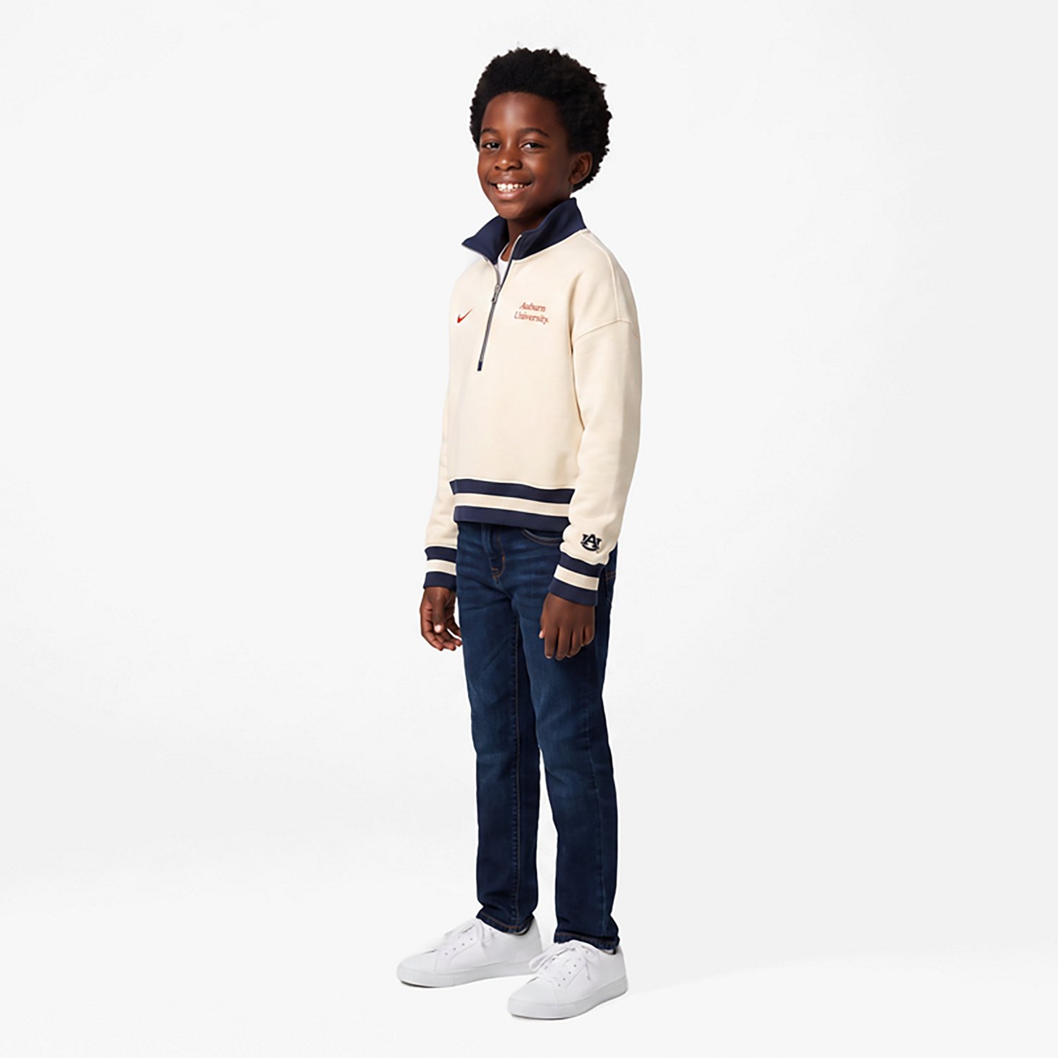 Nike Auburn Tigers Legacy Half-Zip Sweatshirt