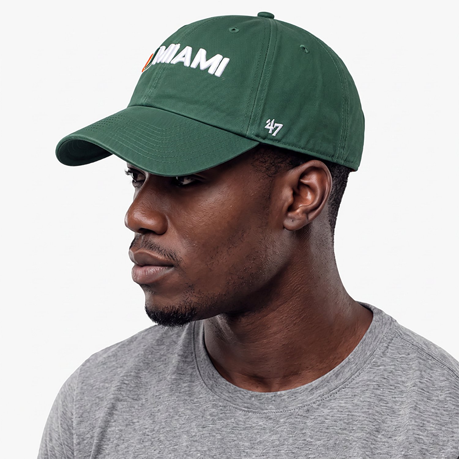 '47 Miami Hurricanes Clean Up Adjustable Hat - view number 2