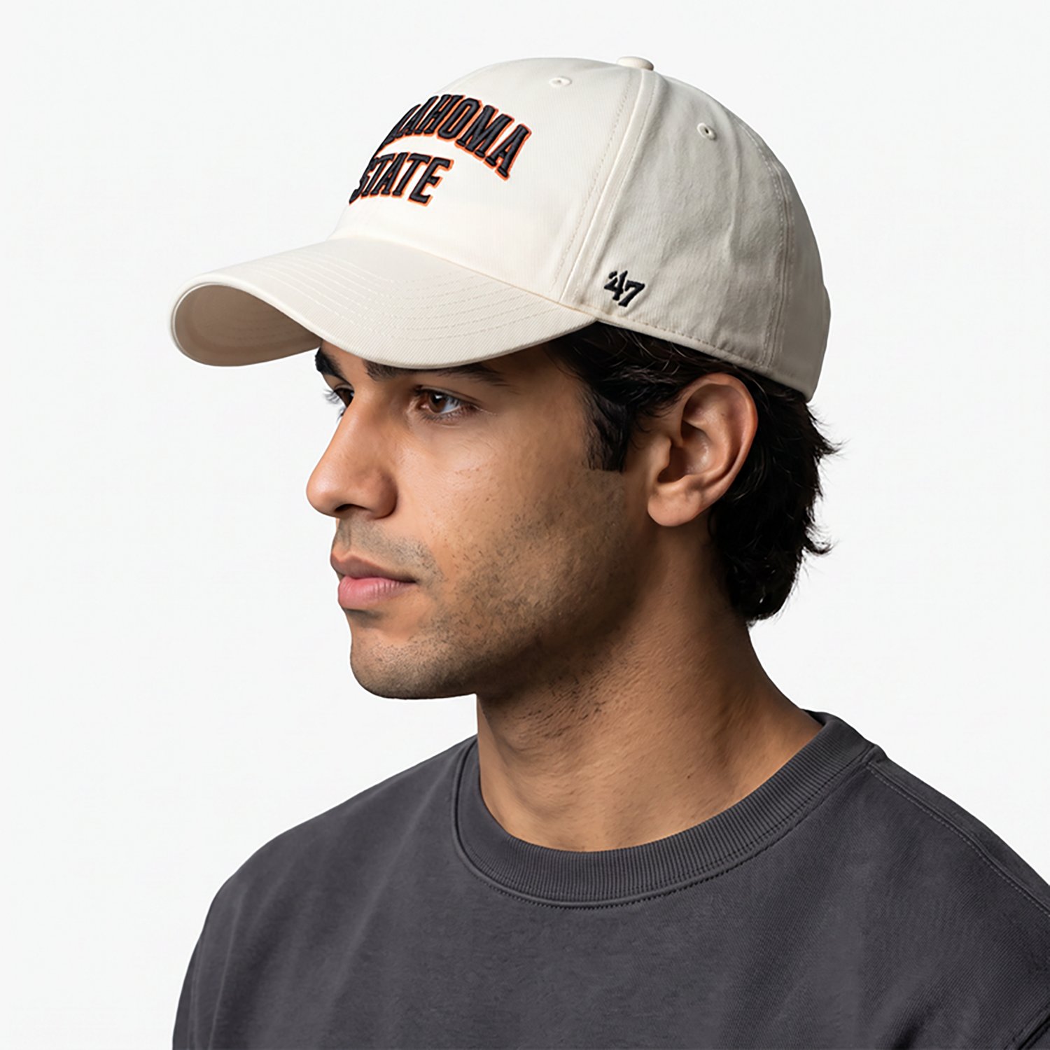 '47 Oklahoma State Cowboys Clean Up Adjustable Hat - view number 2