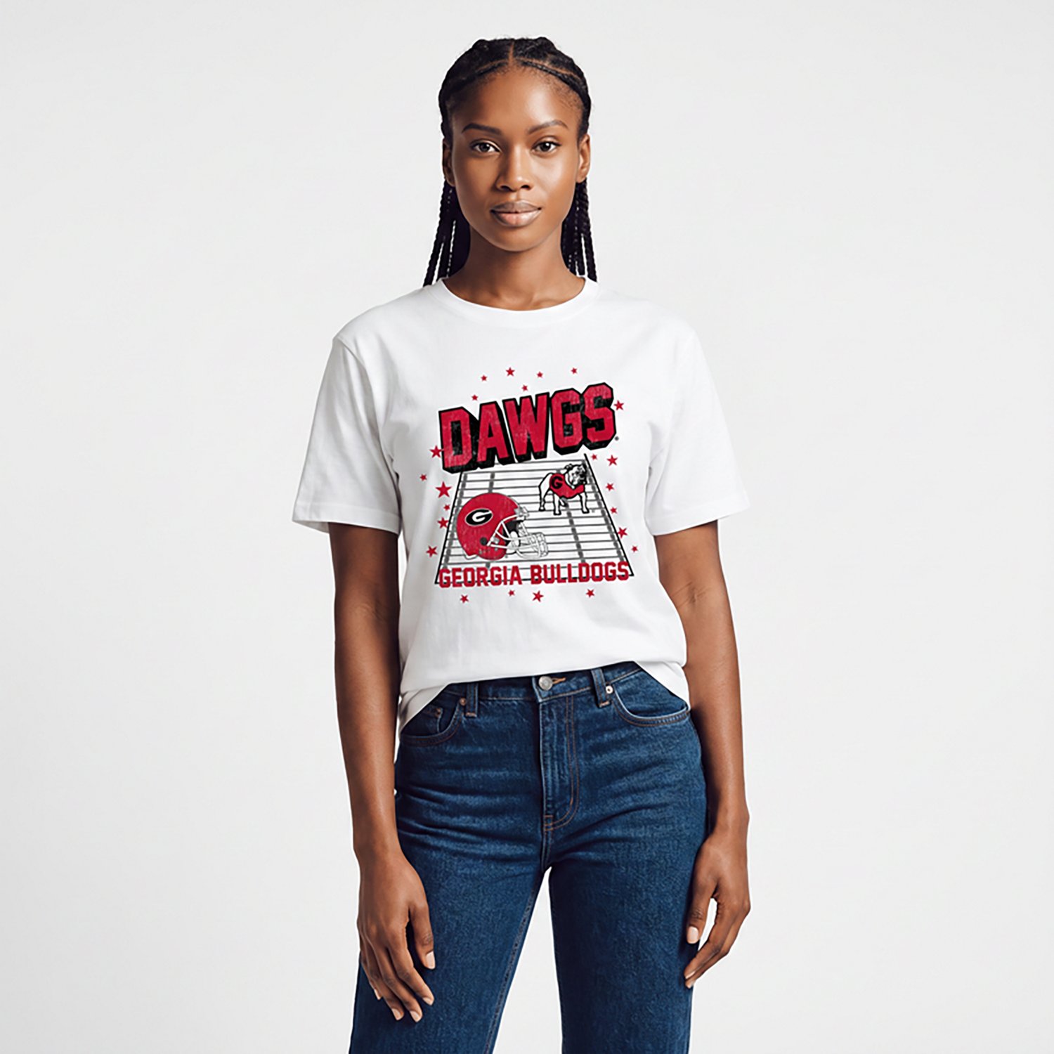 Chicka-d Women's Georgia Take The Field Effortless T-shirt - view number 2
