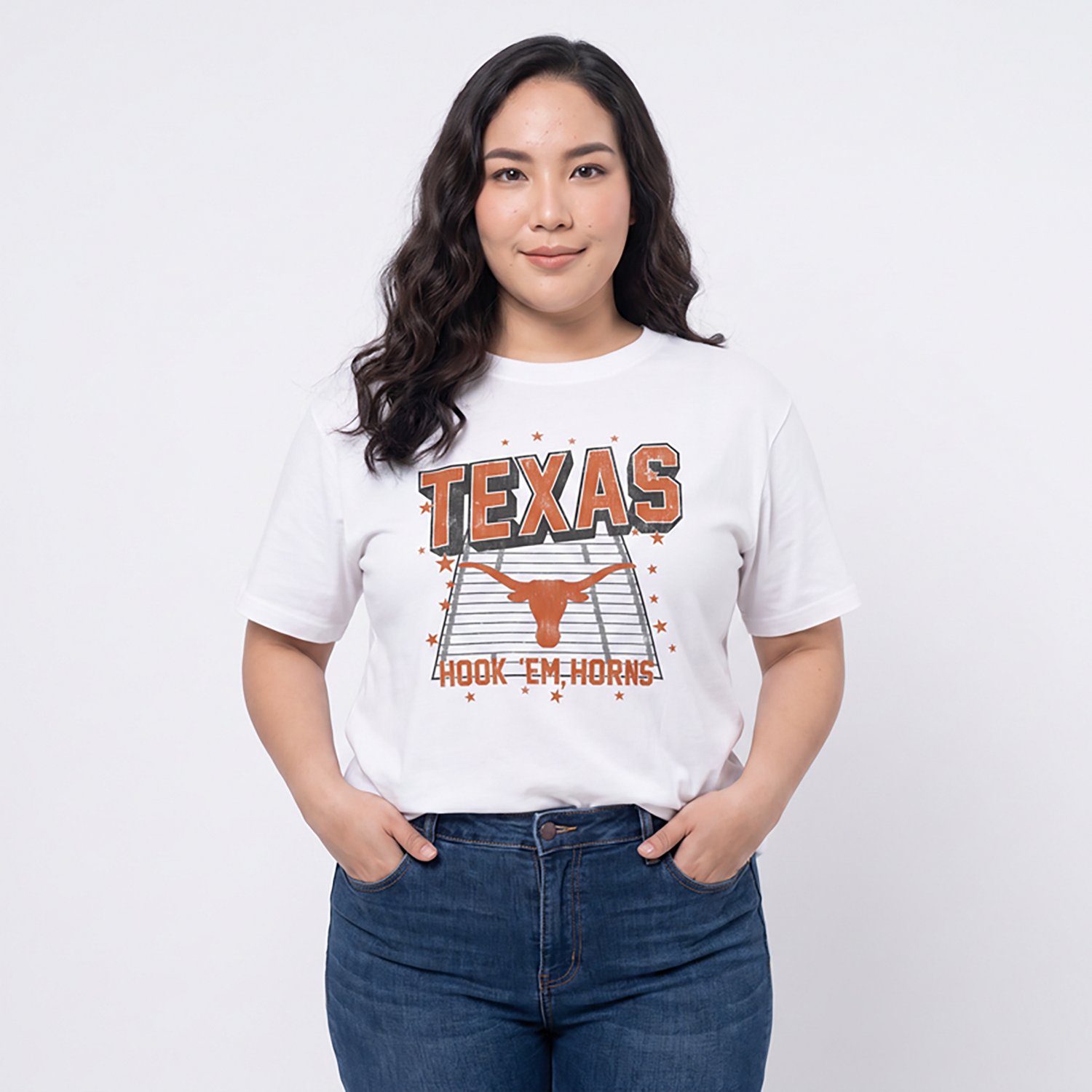 Chicka-d Women's Texas Take The Field Effortless T-shirt