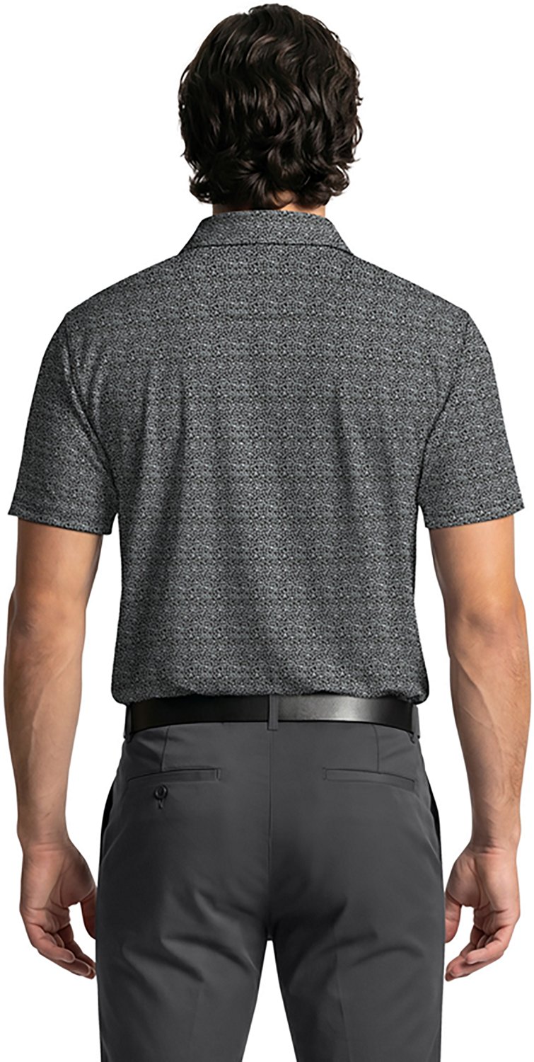PGA TOUR Men's Energized Abstract Print Polo Shirt - view number 2