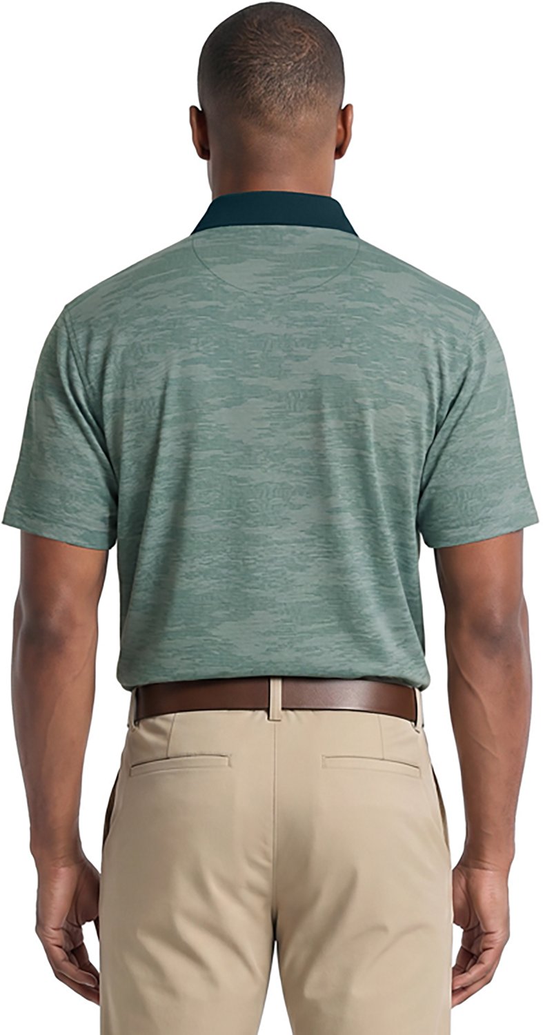 PGA TOUR Men's Stitched Camo Print Polo Shirt - view number 2