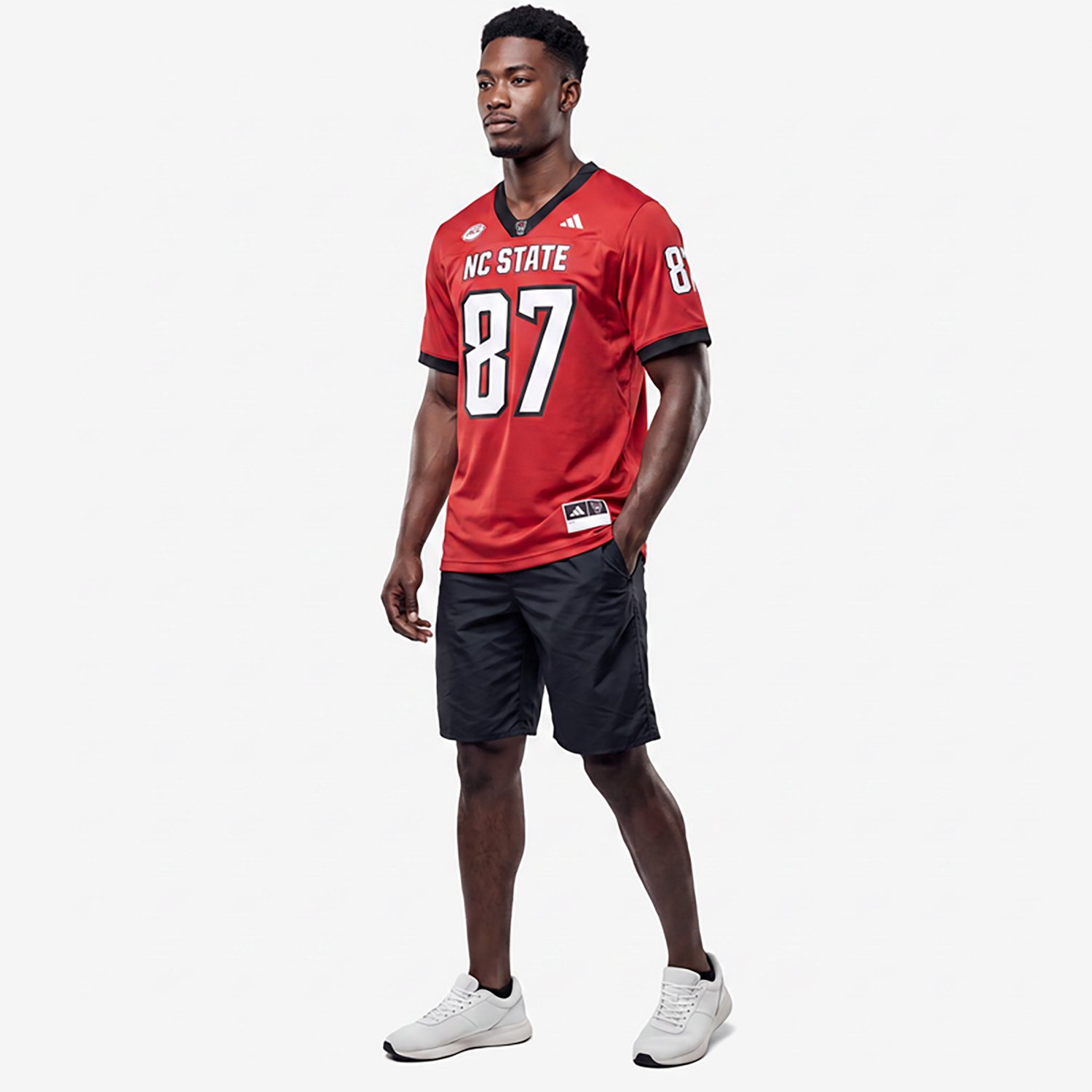 adidas 87 NC State Wolfpack Premier Jersey - view number 3