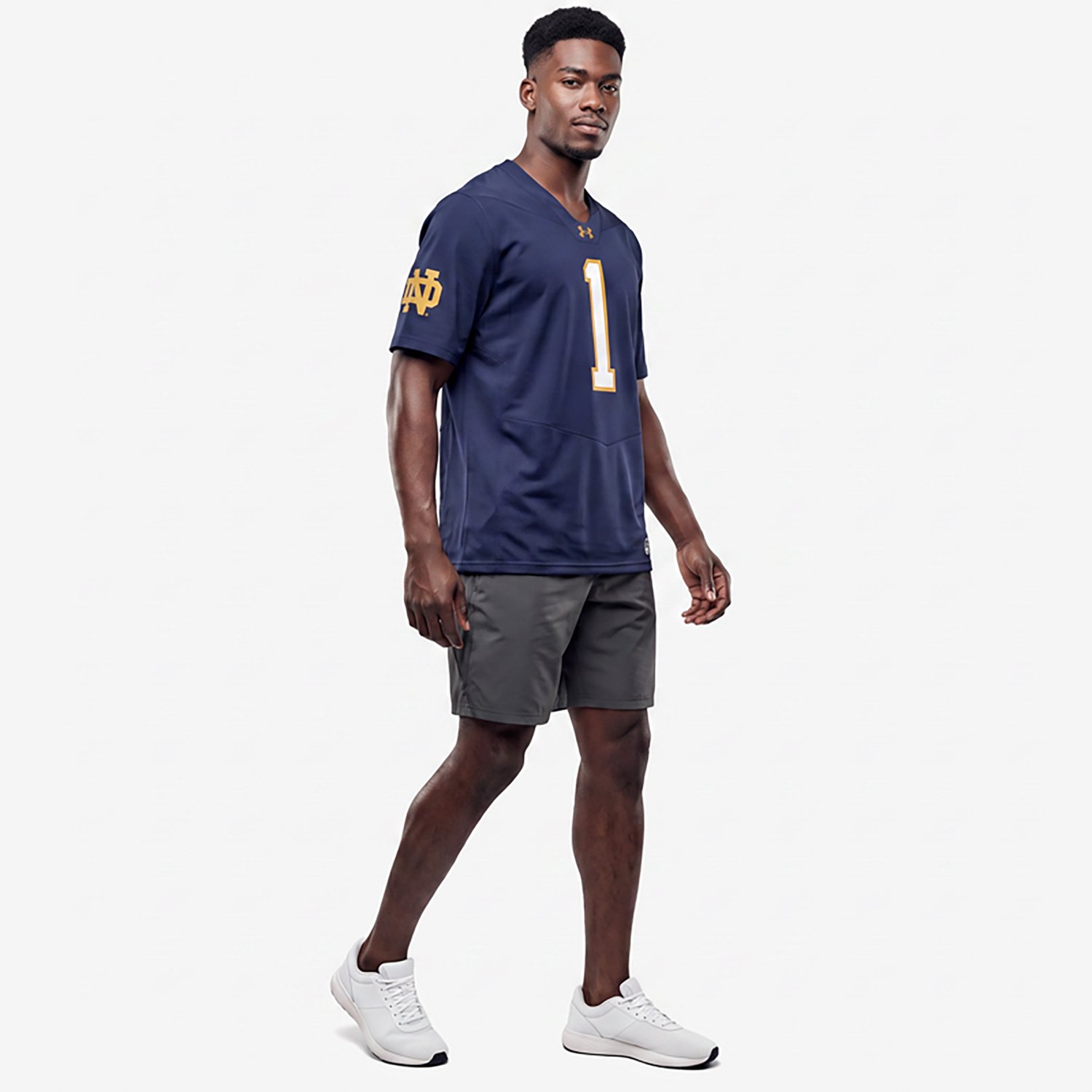 Under Armour Men's University of Notre Dame Premier Football Jersey - view number 3