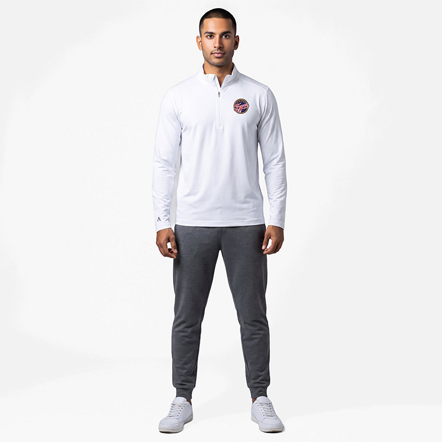 Antigua Indiana Fever Tribute Quarter-Zip Top