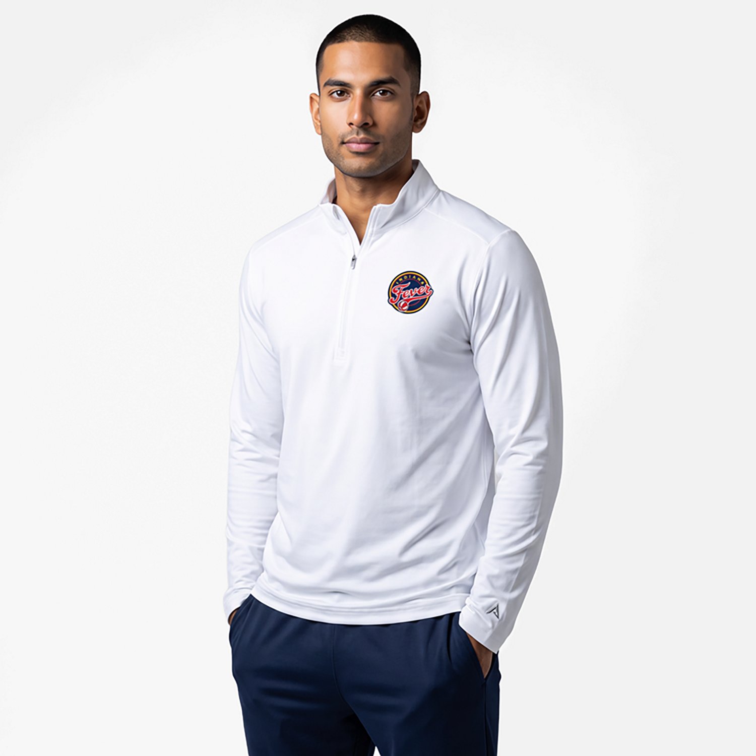 Antigua Indiana Fever Tribute Quarter-Zip Top