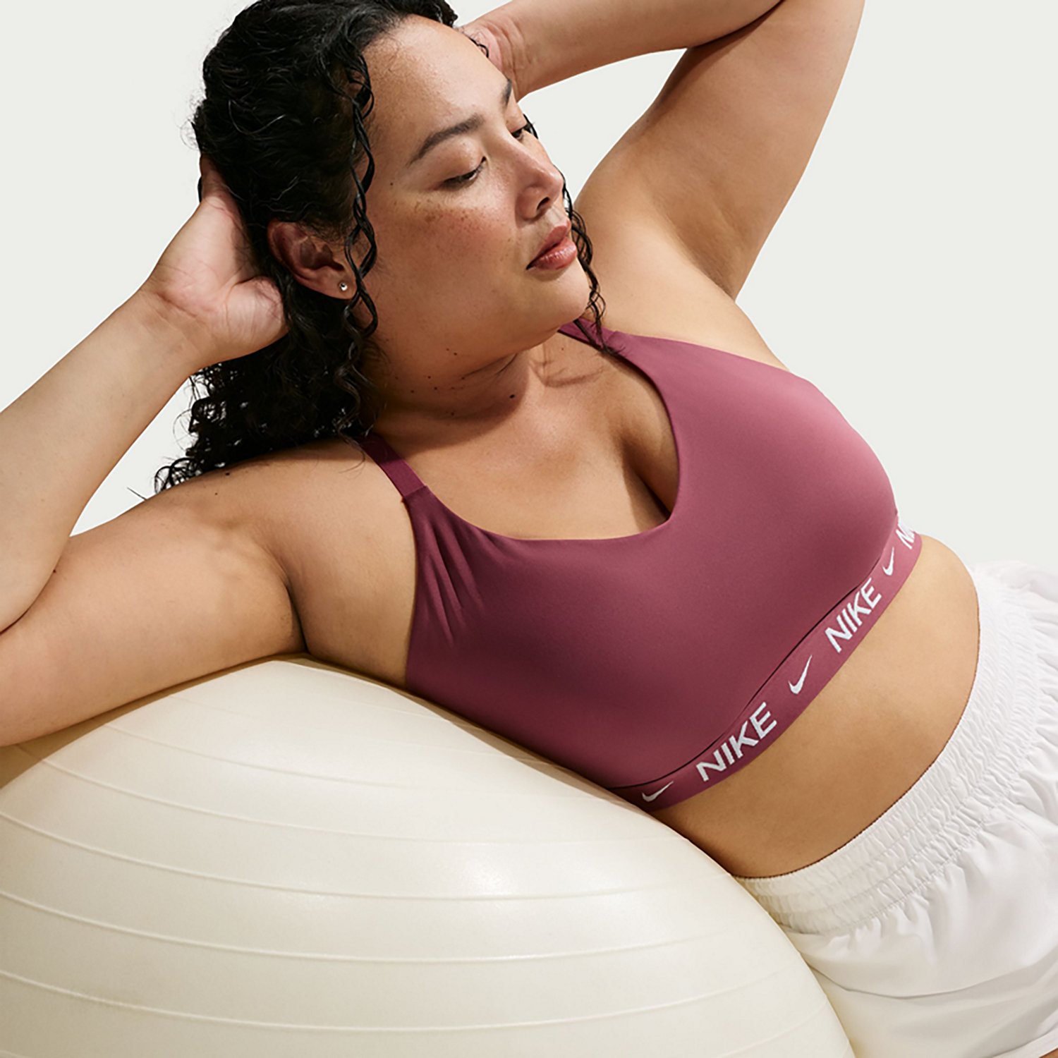 Nike Women's Dri-FIT Indy Low Support Plus Size Sports Bra - view number 5