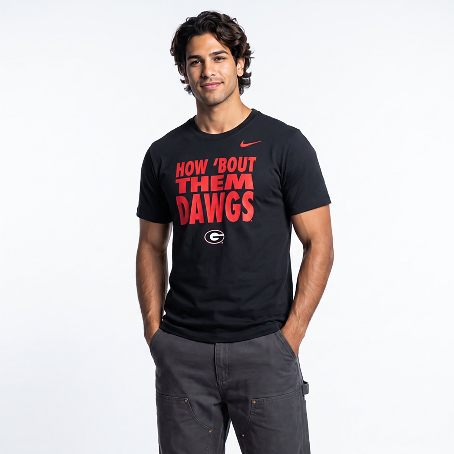 Nike Georgia Bulldogs 2026 Sideline Dri-FIT Slogan T-Shirt - view number 2
