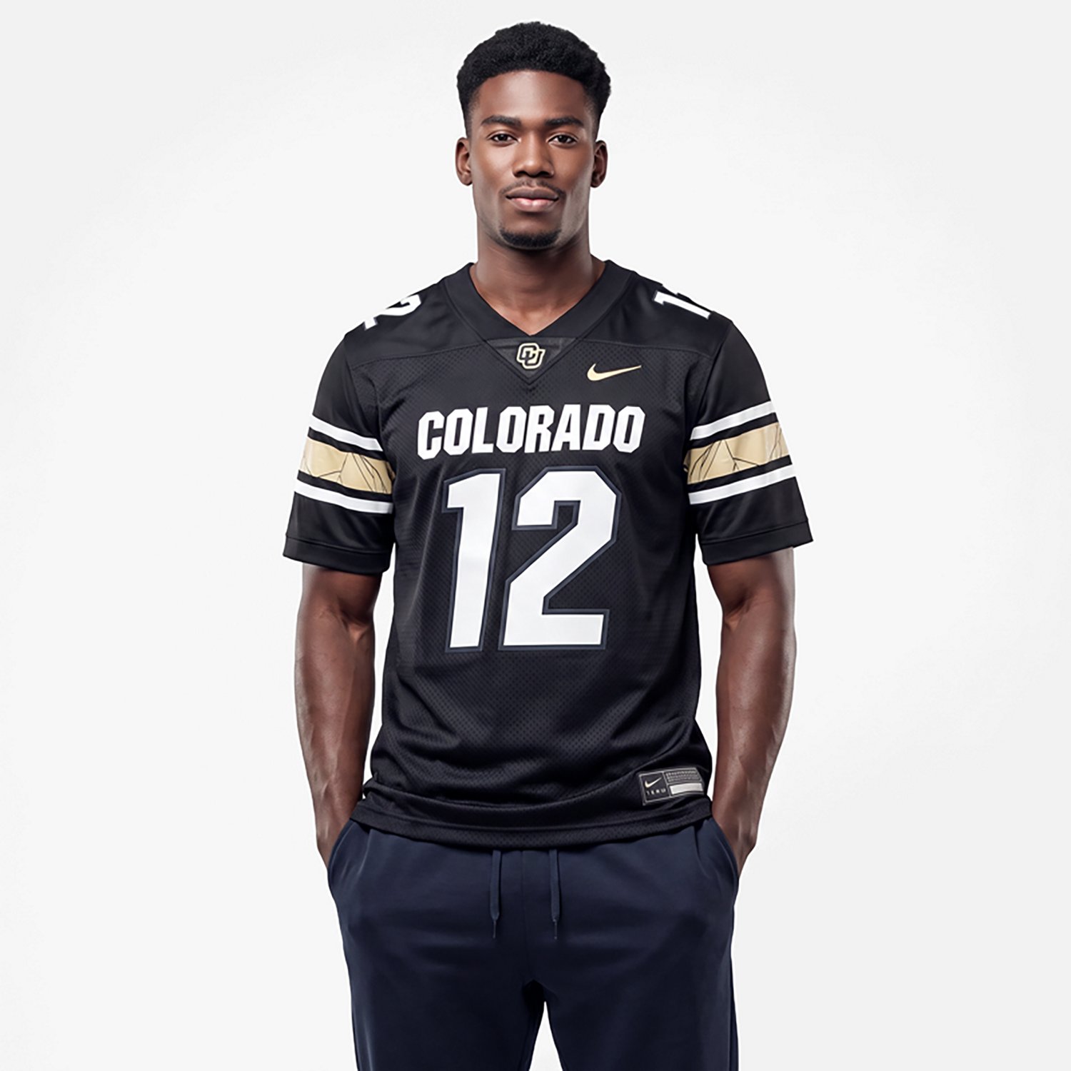 Nike Travis Hunter Colorado Buffaloes Alternate Alumni Game Jersey - view number 2